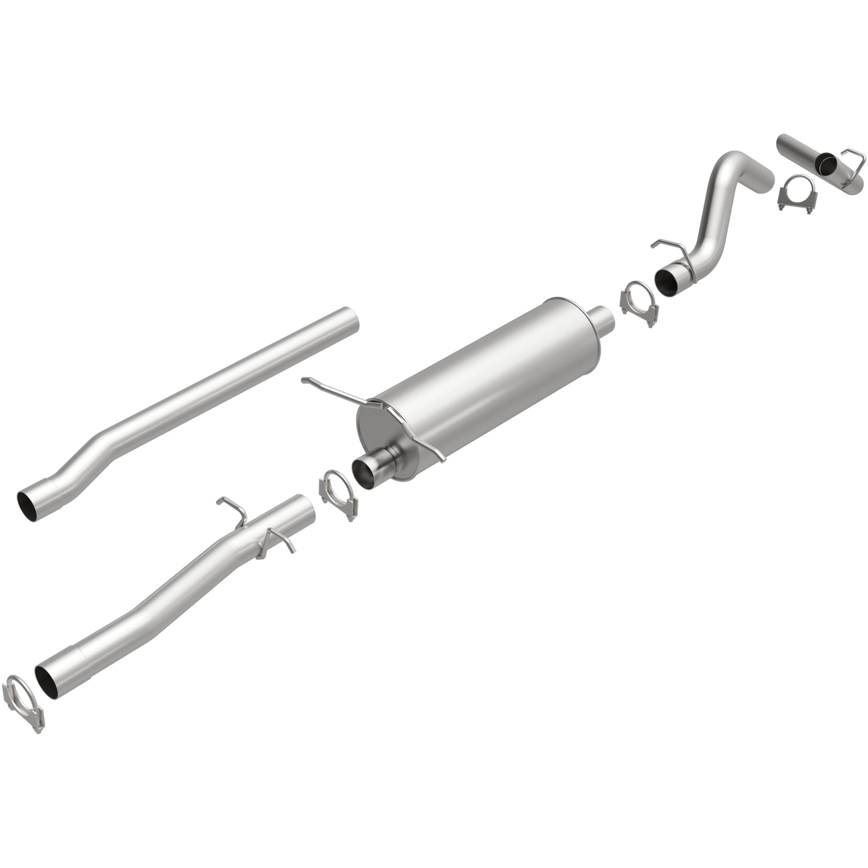 BRExhaust Direct-Fit Exhaust System Kit 106-0736 - Image 2