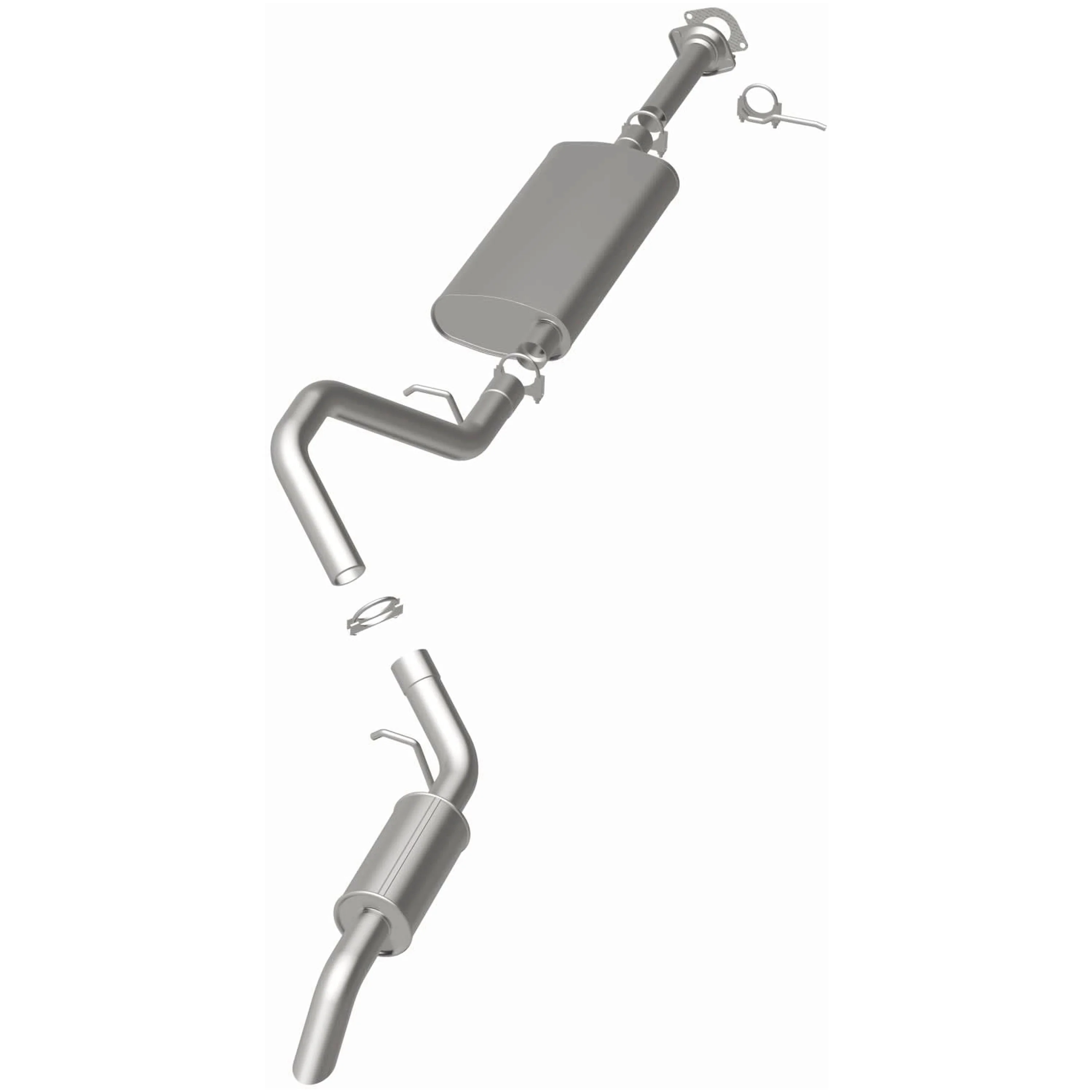 BRExhaust Direct-Fit Exhaust System Kit 106-0738 - Image 3