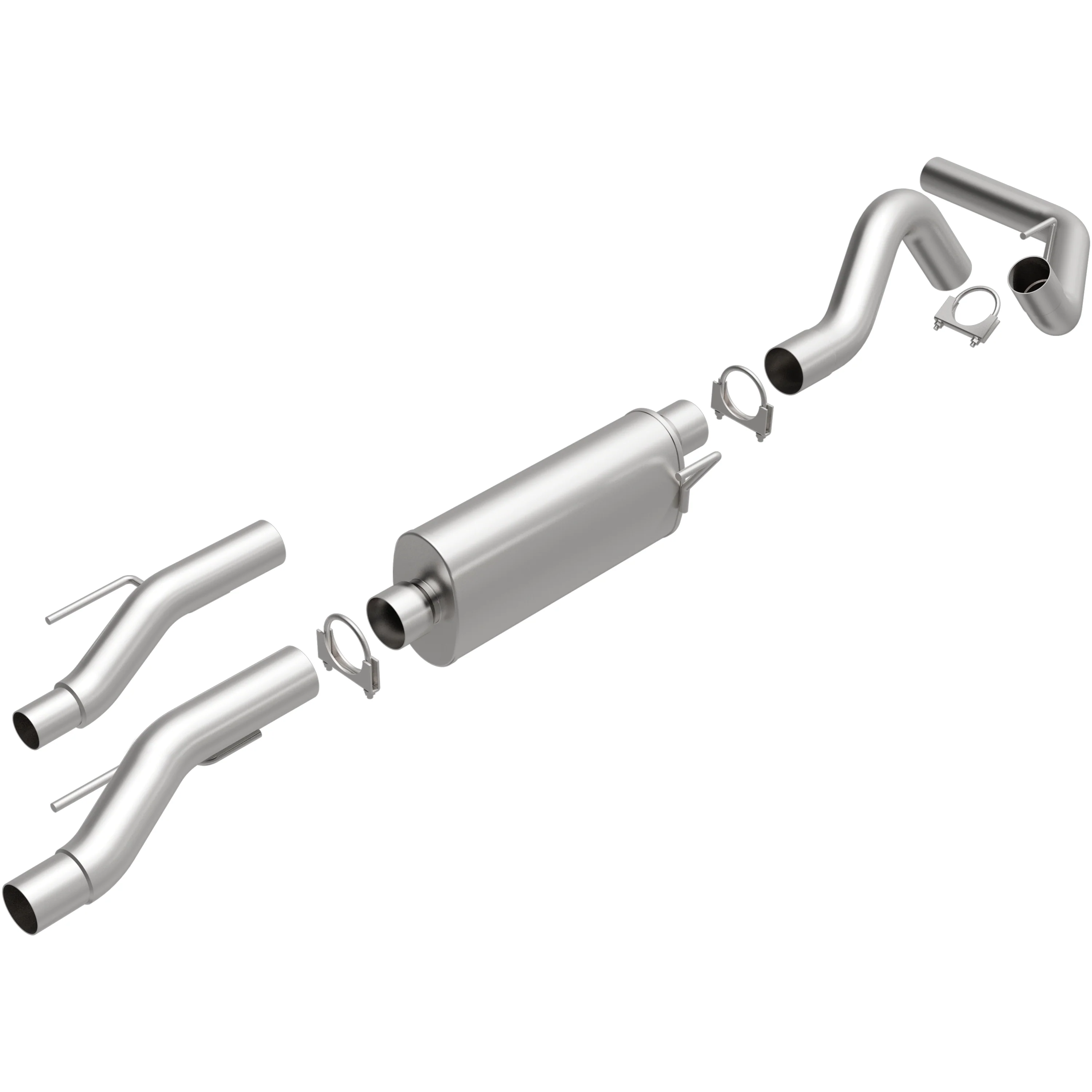 BRExhaust Direct-Fit Exhaust System Kit 106-0745 - Image 2