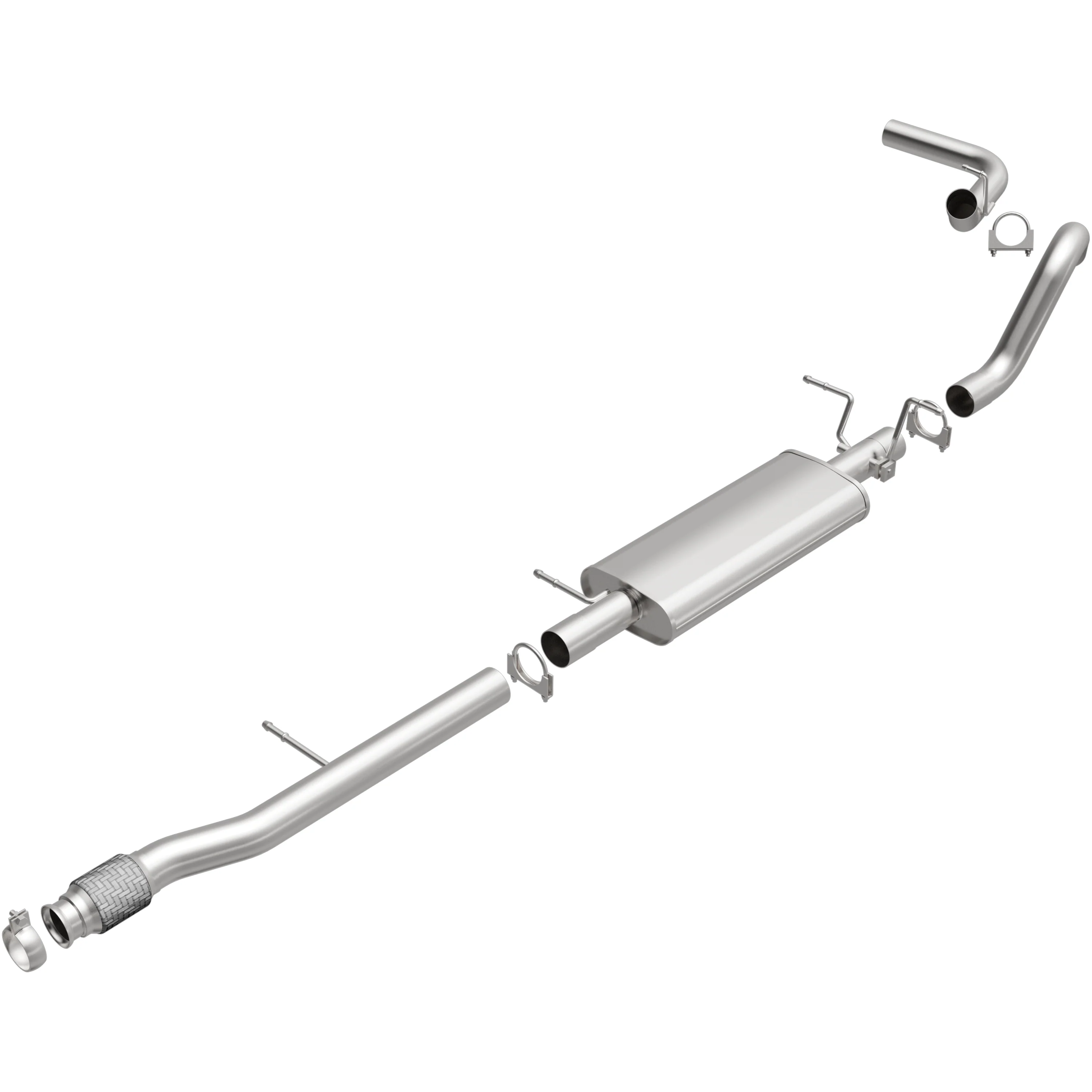 BRExhaust Direct-Fit Exhaust System Kit 106-0747 - Image 2