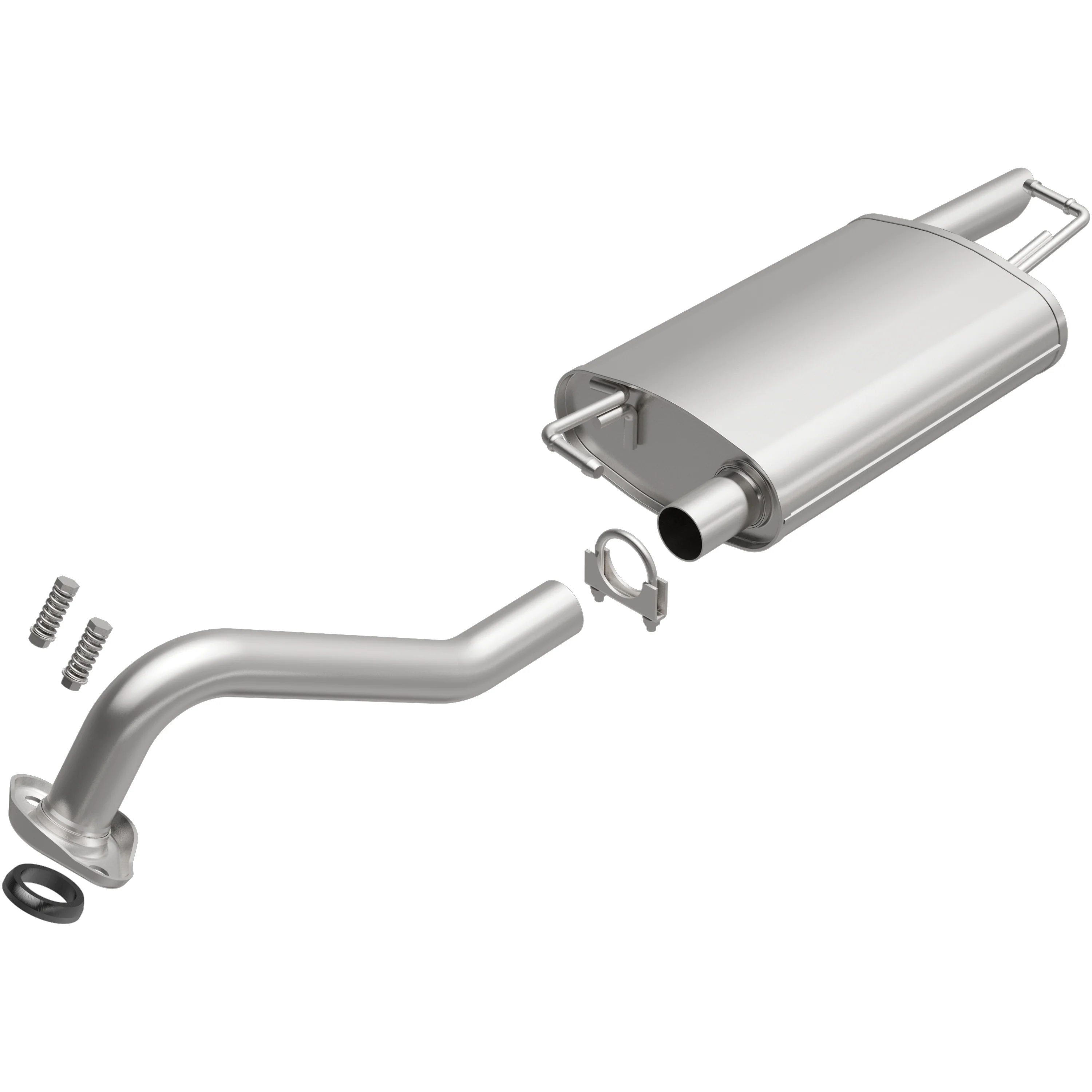 BRExhaust 2014-2019 Toyota Corolla 1.8L Direct-Fit Exhaust System Kit 106-0749 - Image 4