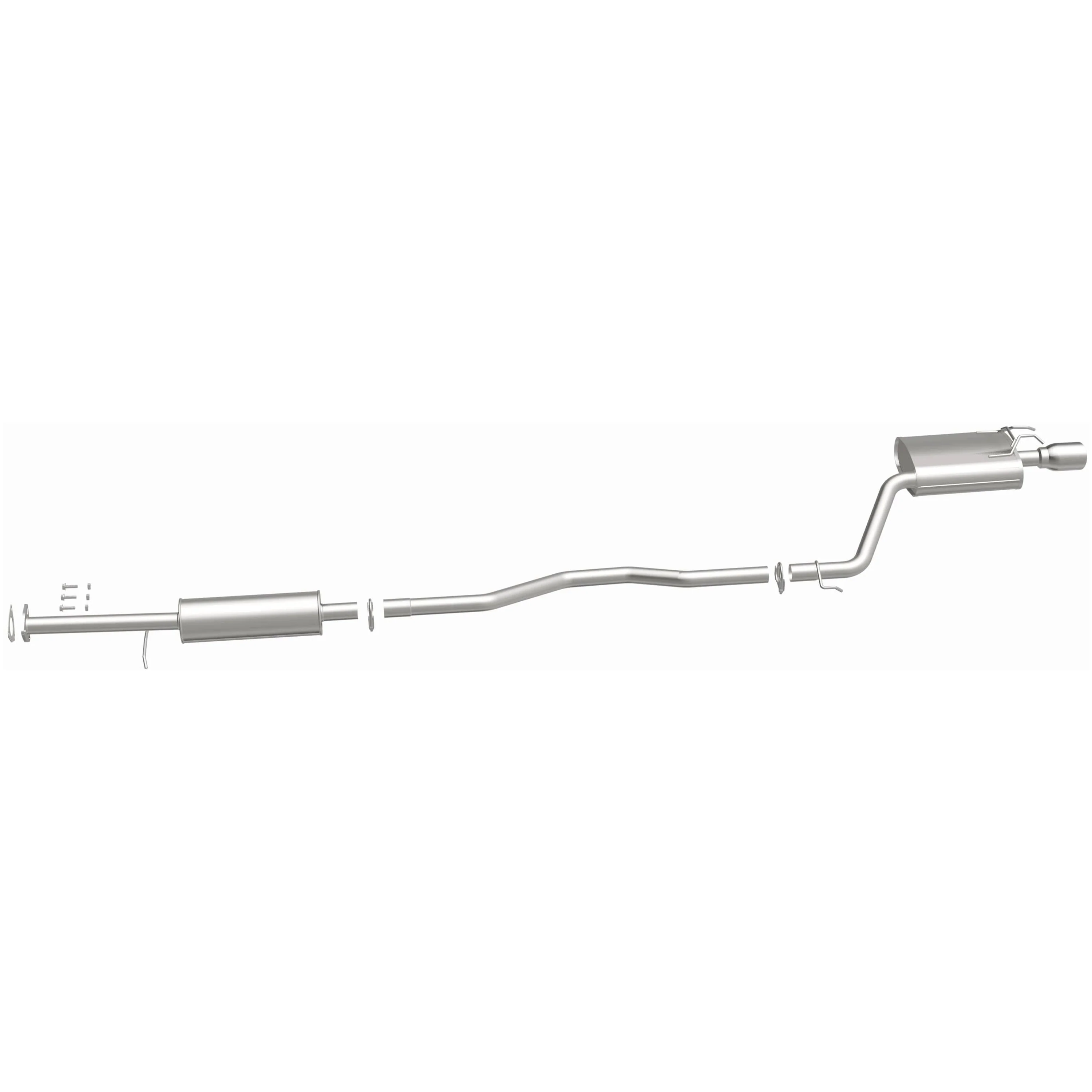 BRExhaust 2013-2017 Honda Accord 2.4L Direct-Fit Exhaust System Kit 106-0752 - Image 5
