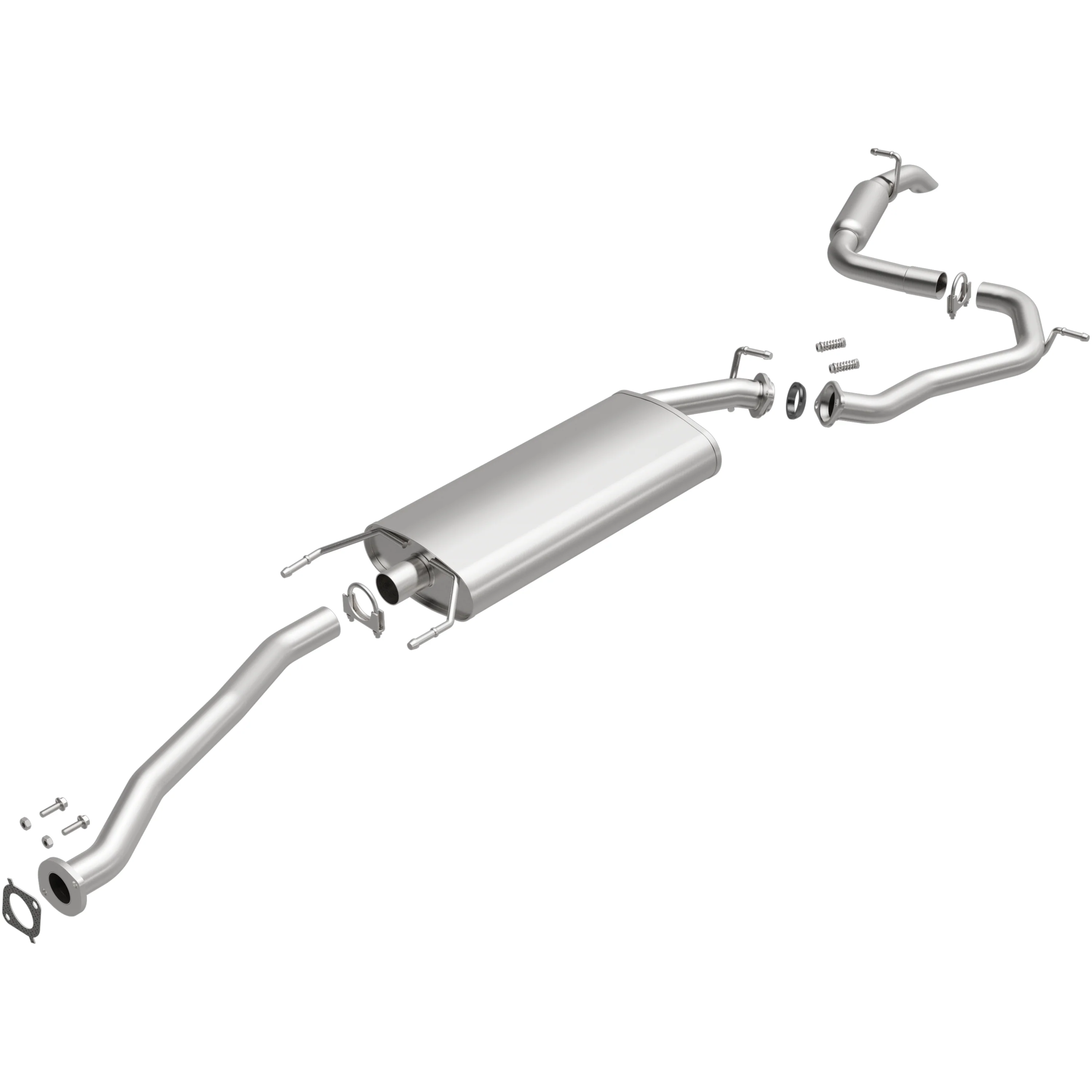 BRExhaust 2013-2018 Toyota RAV4 2.5L Direct-Fit Exhaust System Kit 106-0753 - Image 4