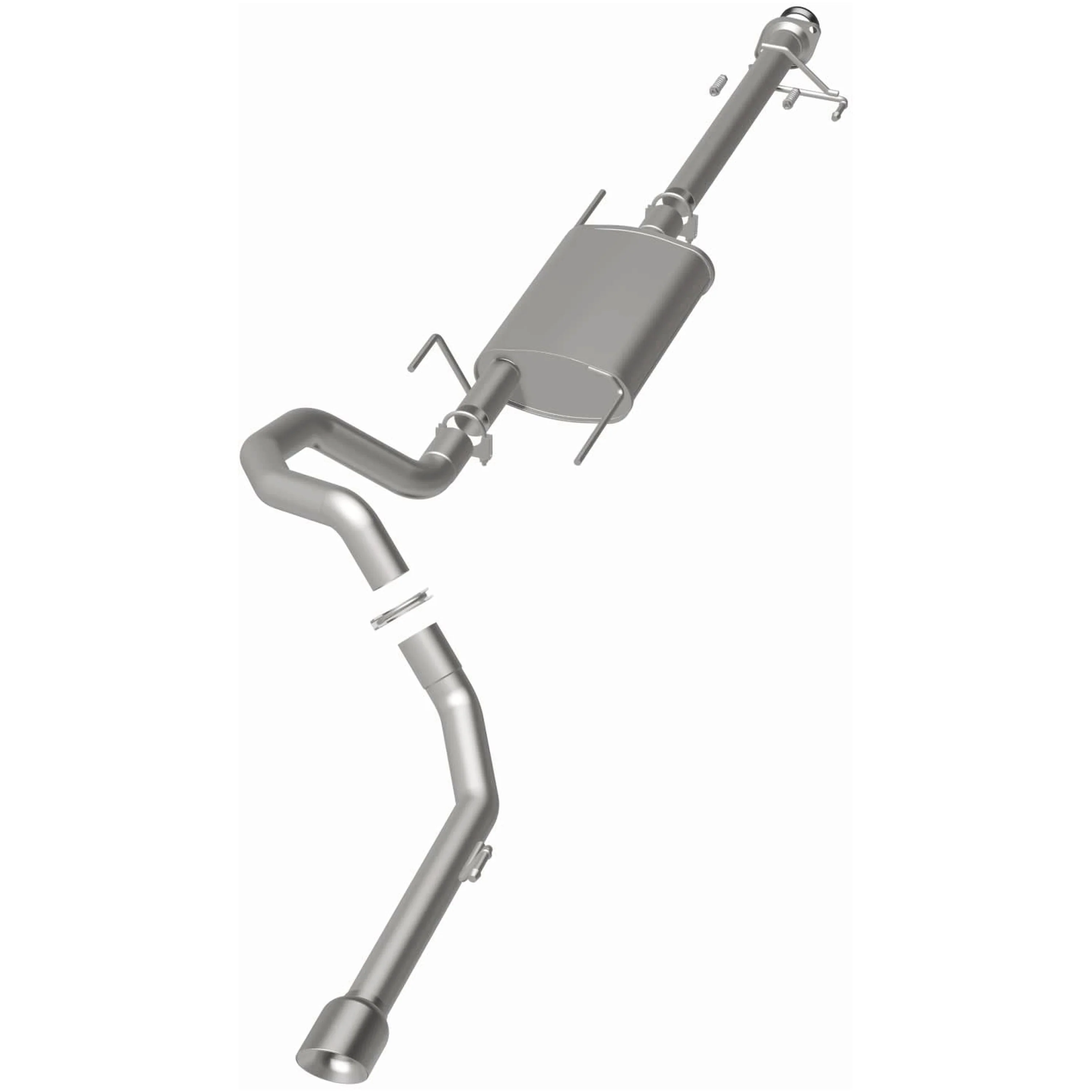 BRExhaust 2010-2023 Toyota 4Runner 4.0L Direct-Fit Exhaust System Kit 106-0756 - Image 3