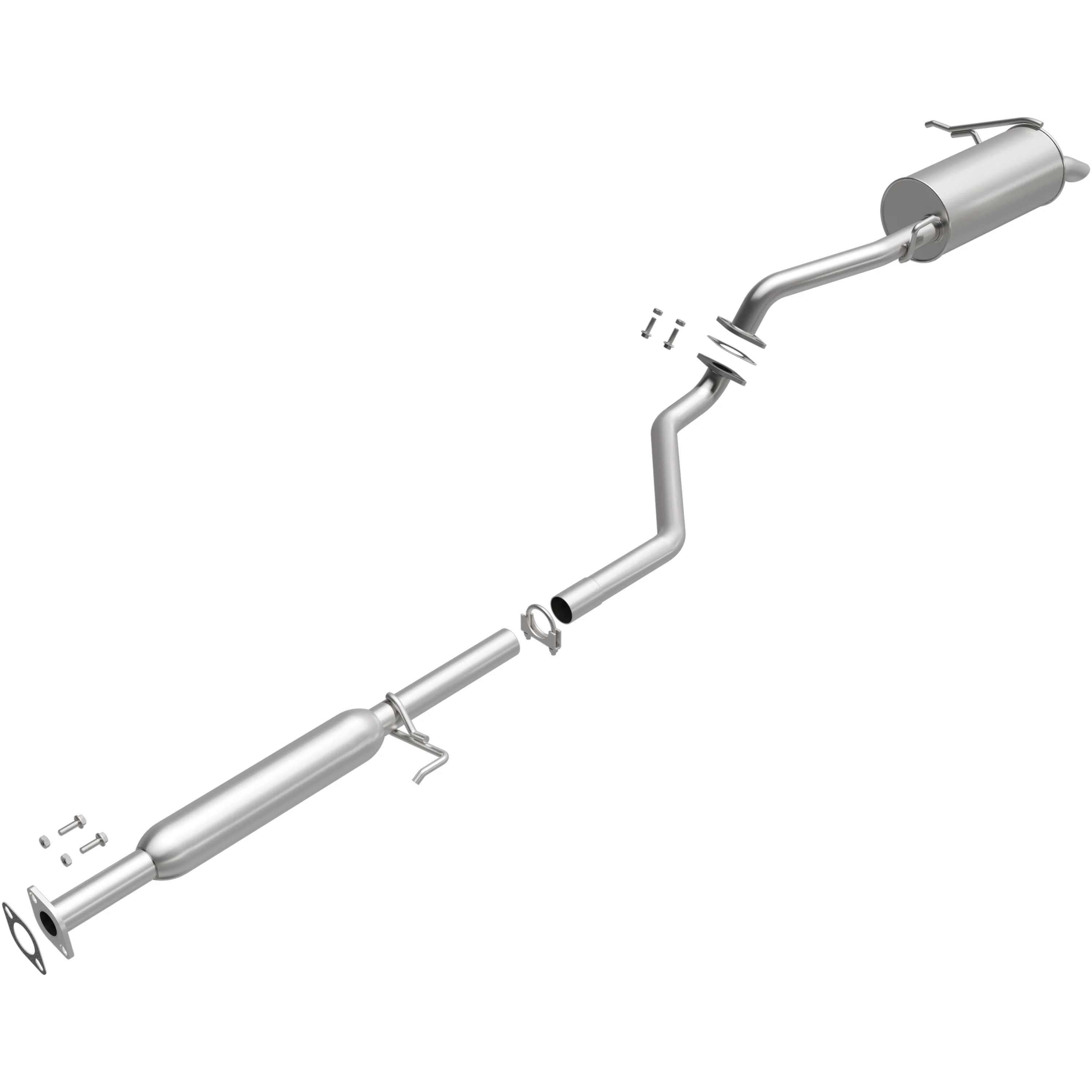 BRExhaust 2011-2016 Hyundai Elantra 1.8L Direct-Fit Exhaust System Kit 106-0760 - Image 4