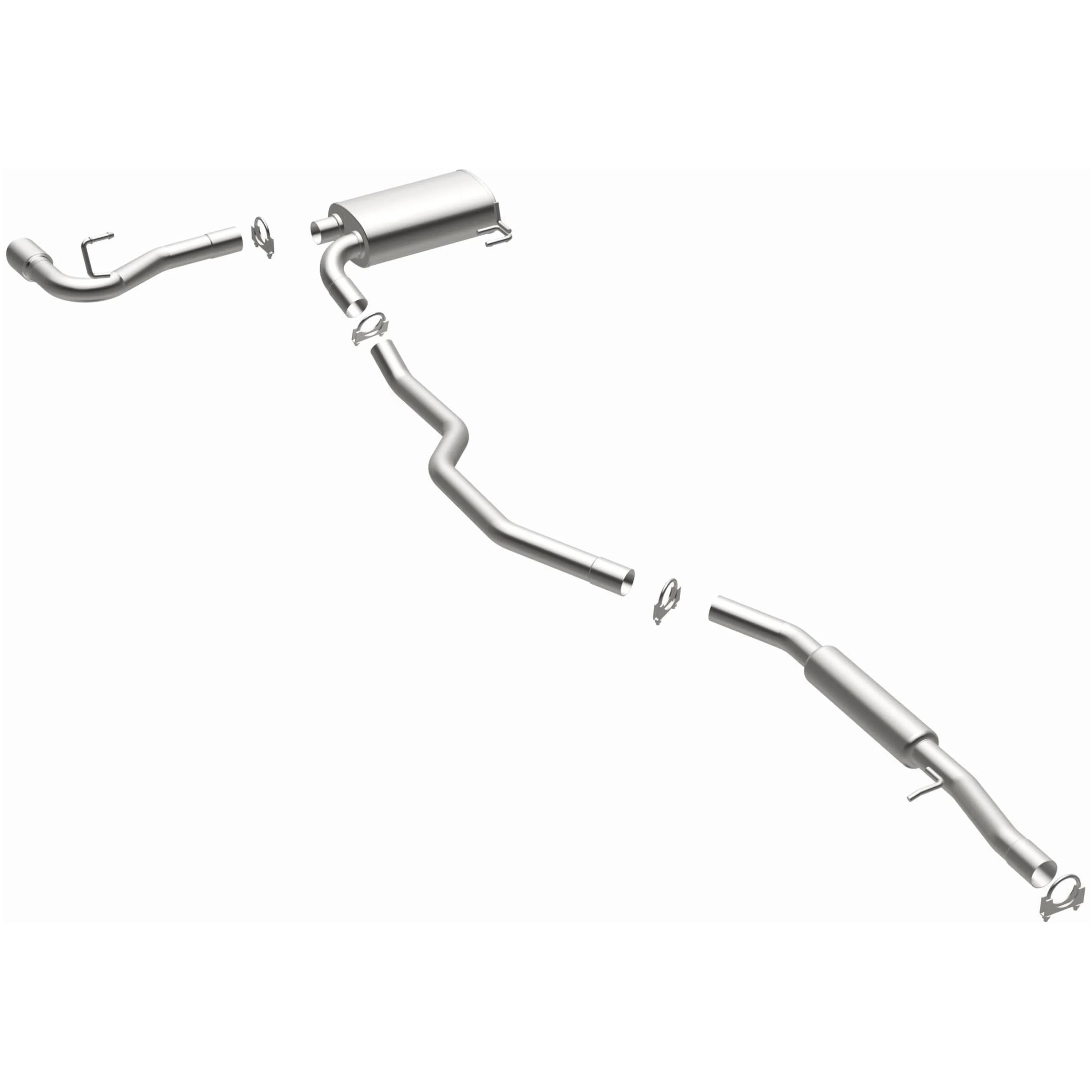BRExhaust Direct-Fit Exhaust System Kit 106-0776 - Image 2