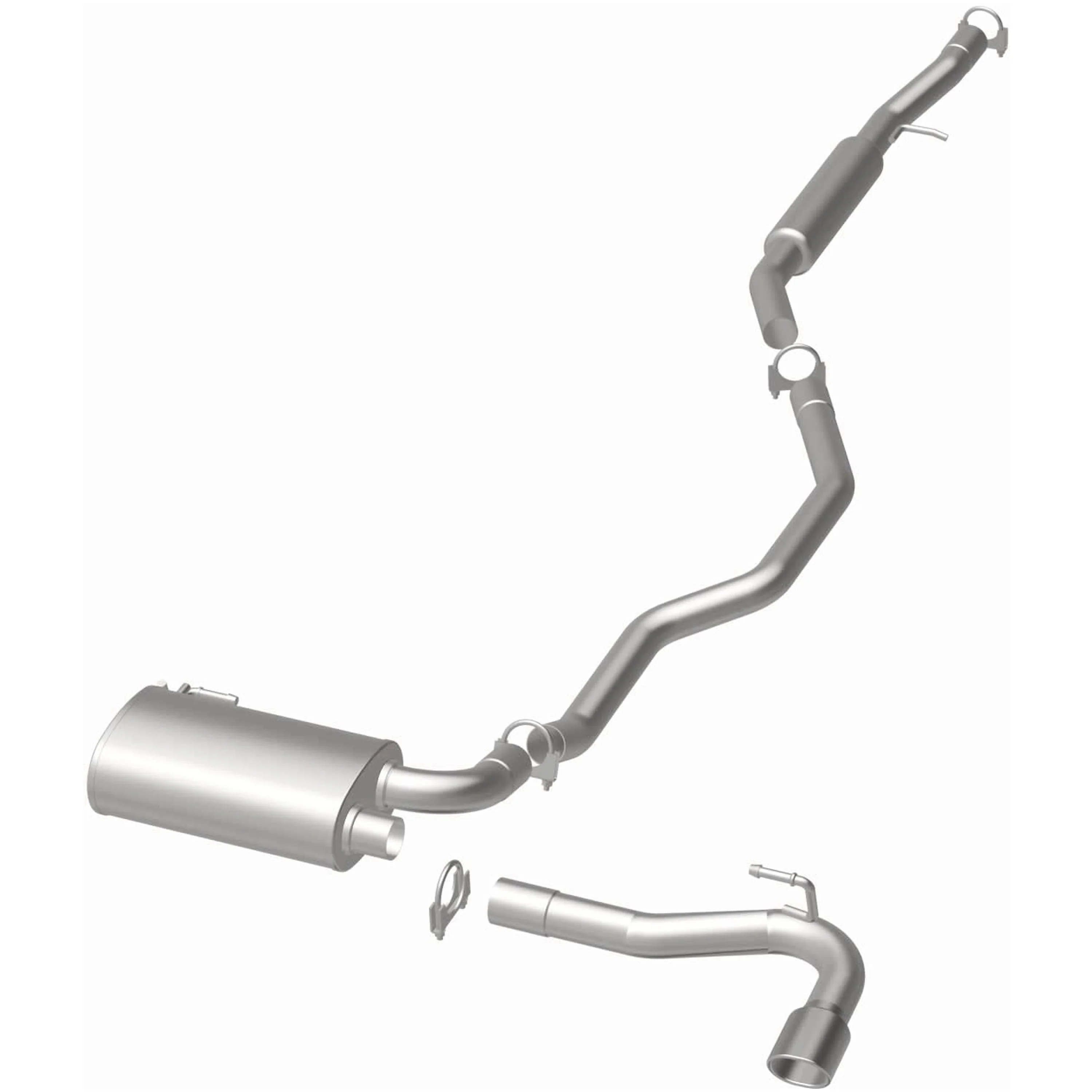 BRExhaust Direct-Fit Exhaust System Kit 106-0776 - Image 3