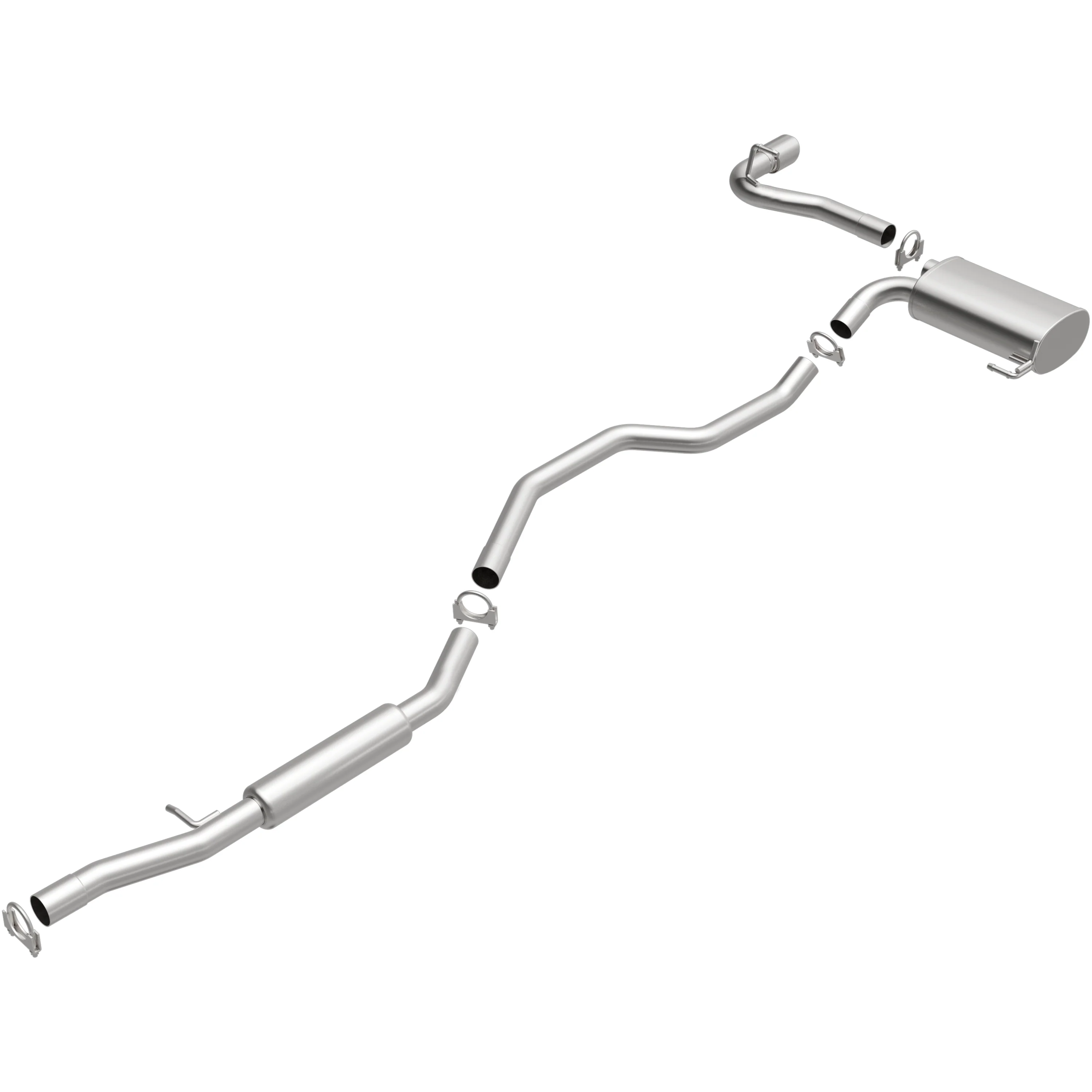 BRExhaust Direct-Fit Exhaust System Kit 106-0776 - Image 4