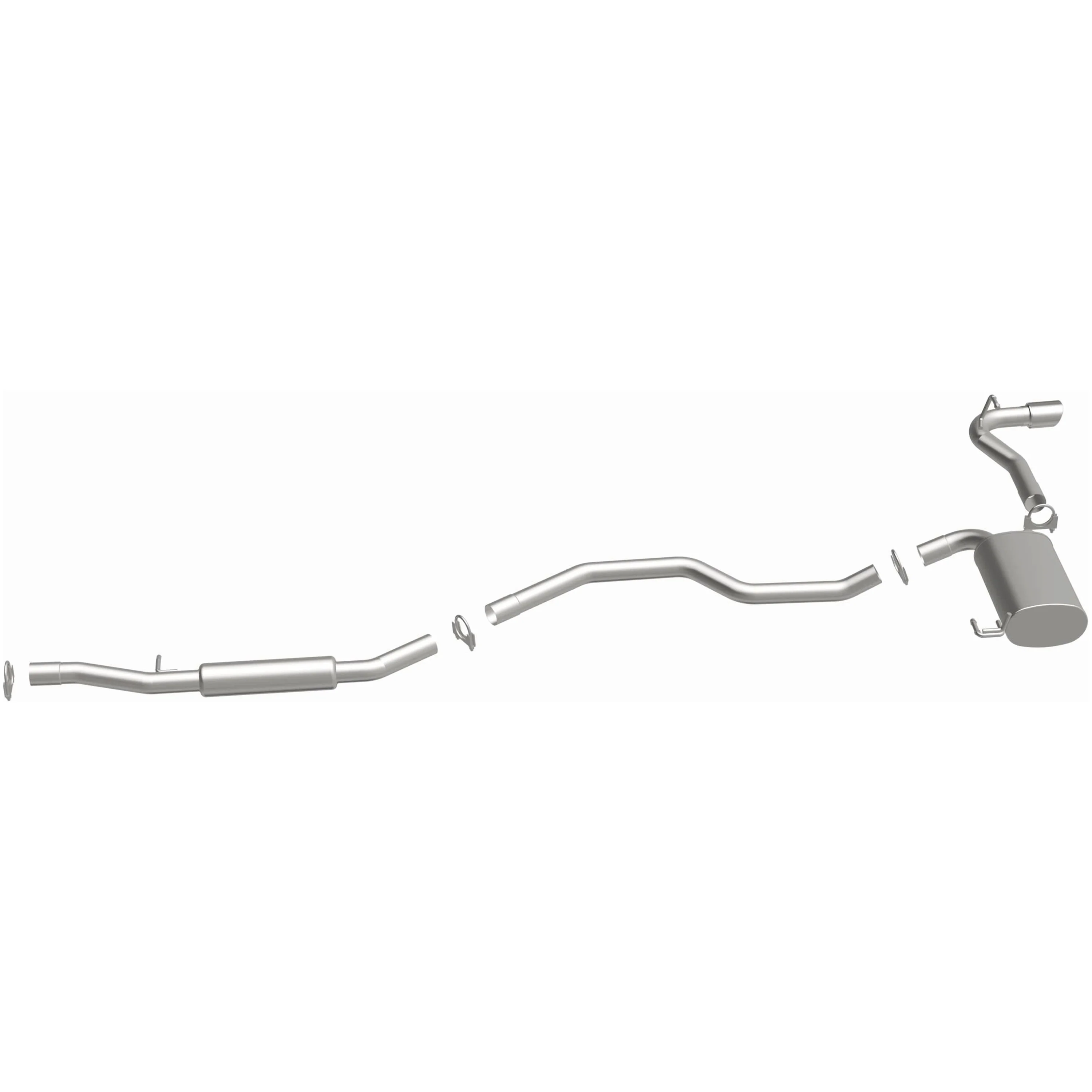 BRExhaust Direct-Fit Exhaust System Kit 106-0776 - Image 5