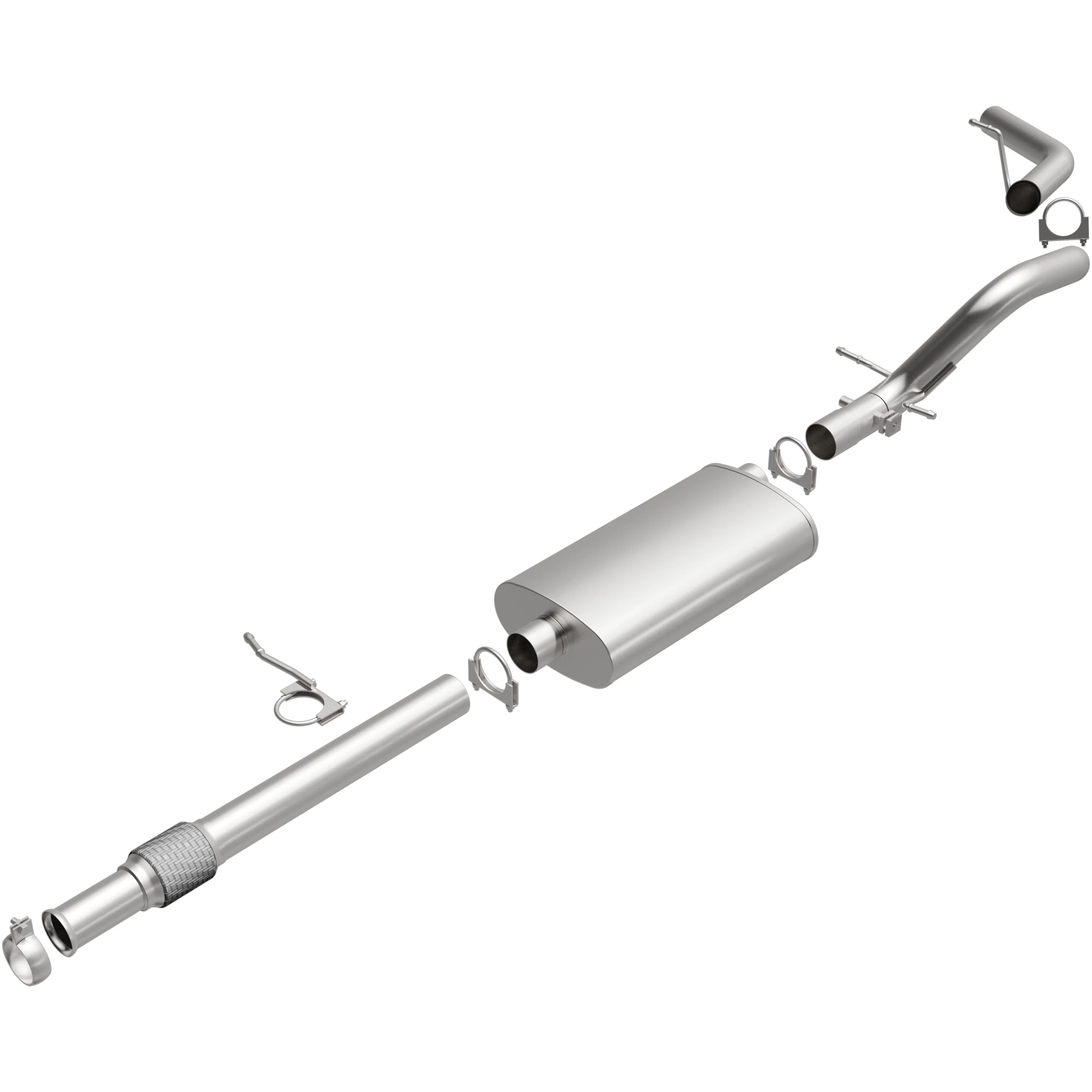 BRExhaust Direct-Fit Exhaust System Kit 106-0779 - Image 2