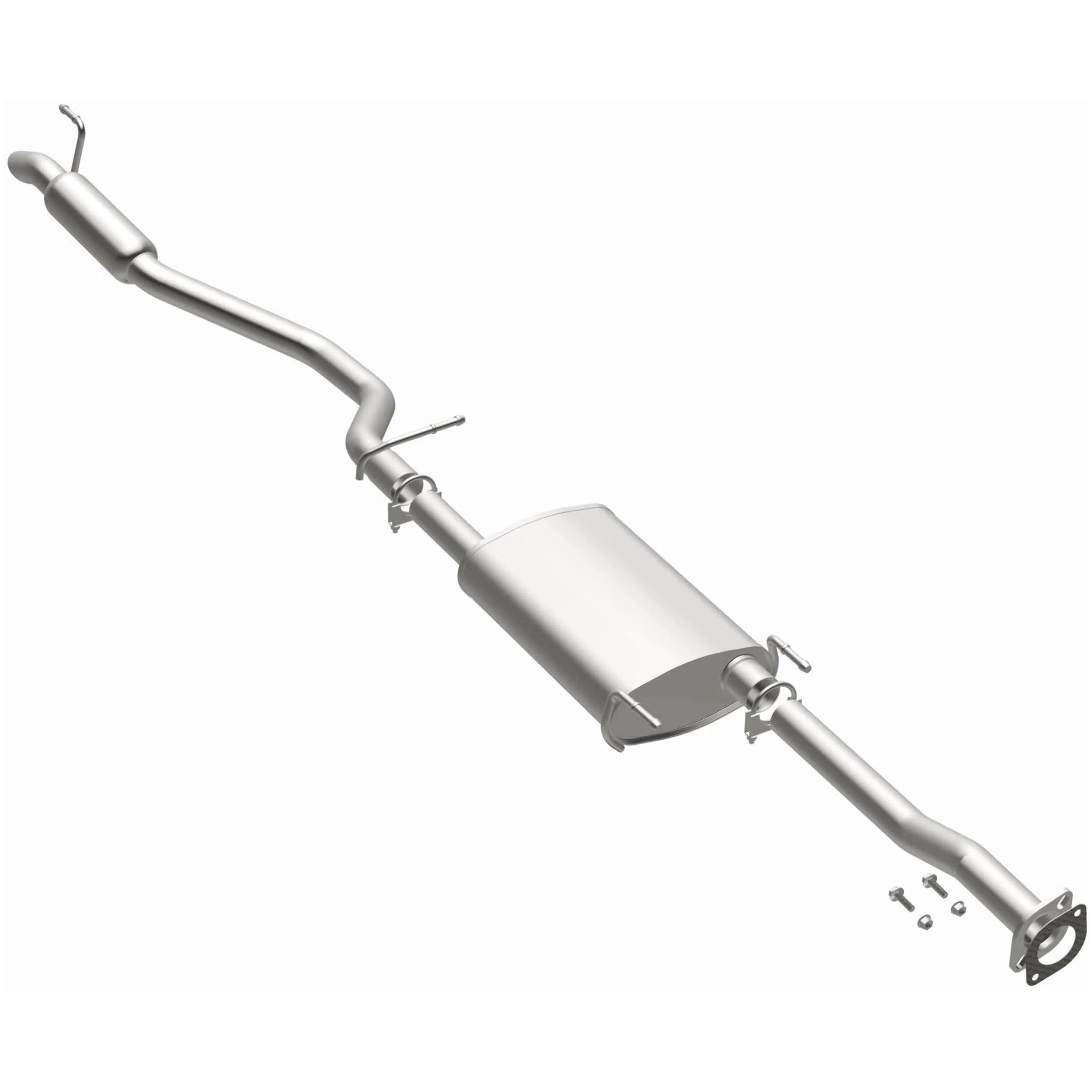 BRExhaust 2014-2019 Toyota Highlander 3.5L Direct-Fit Exhaust System Kit 106-0780 - Image 2