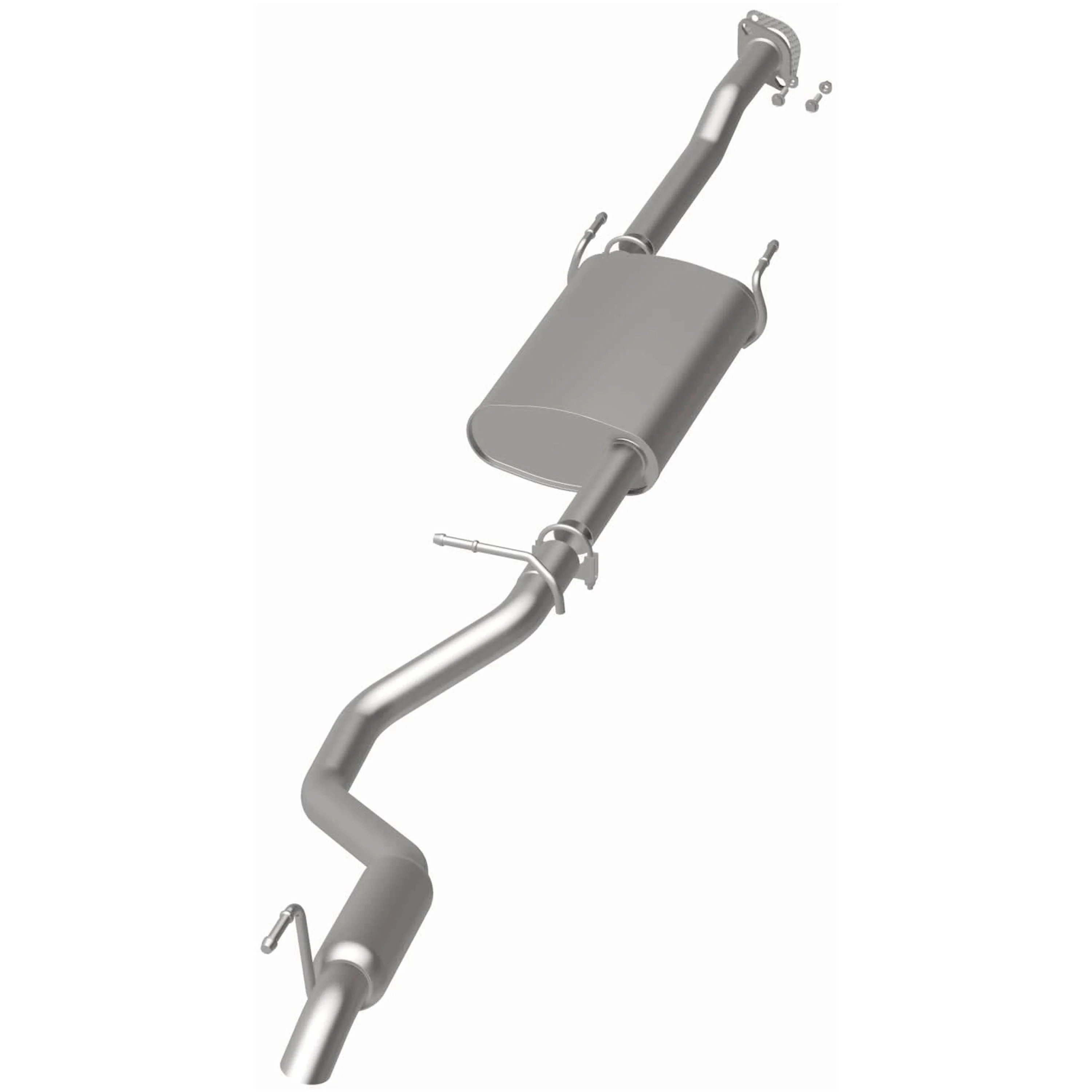 BRExhaust 2014-2019 Toyota Highlander 3.5L Direct-Fit Exhaust System Kit 106-0780 - Image 3