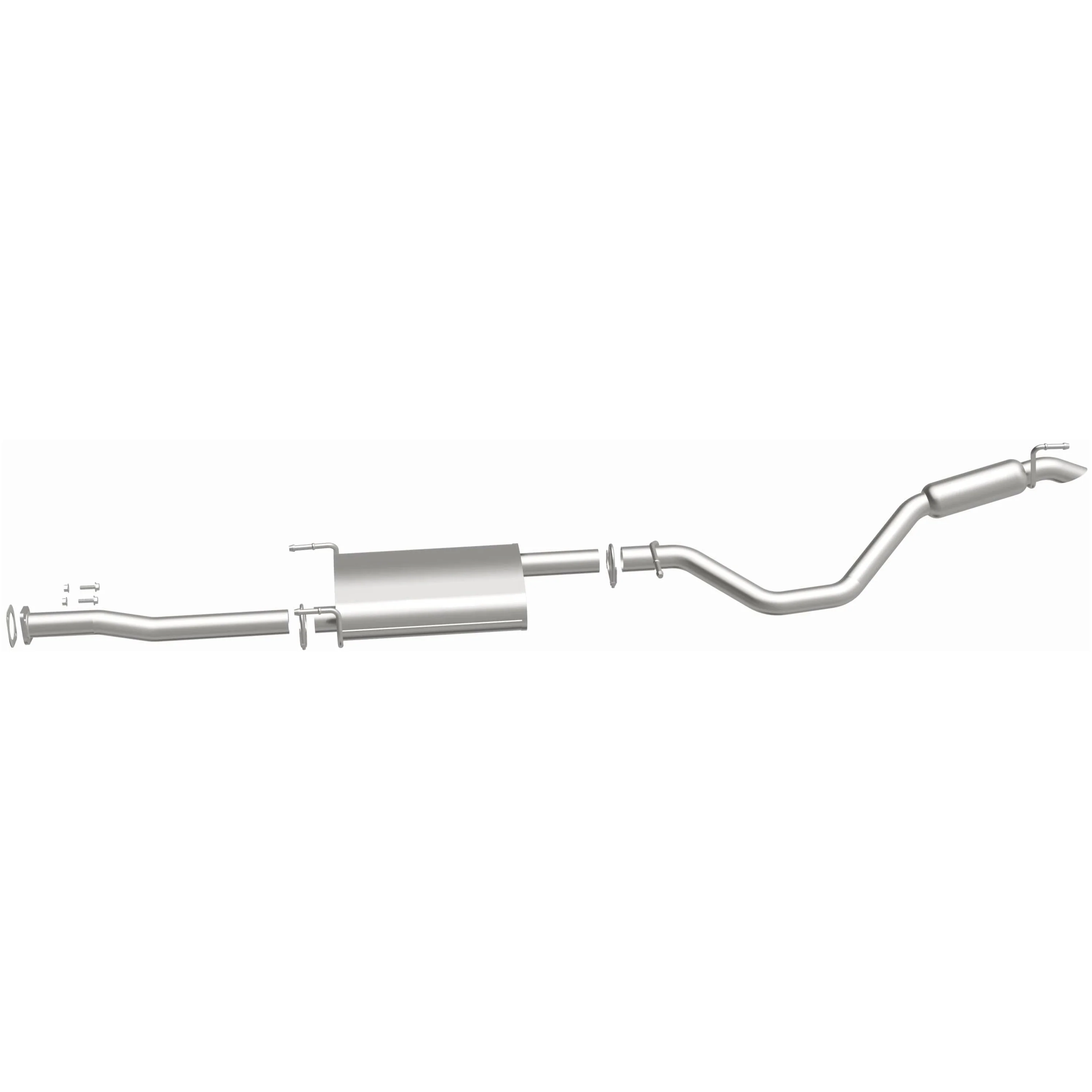 BRExhaust 2014-2019 Toyota Highlander 3.5L Direct-Fit Exhaust System Kit 106-0780 - Image 5