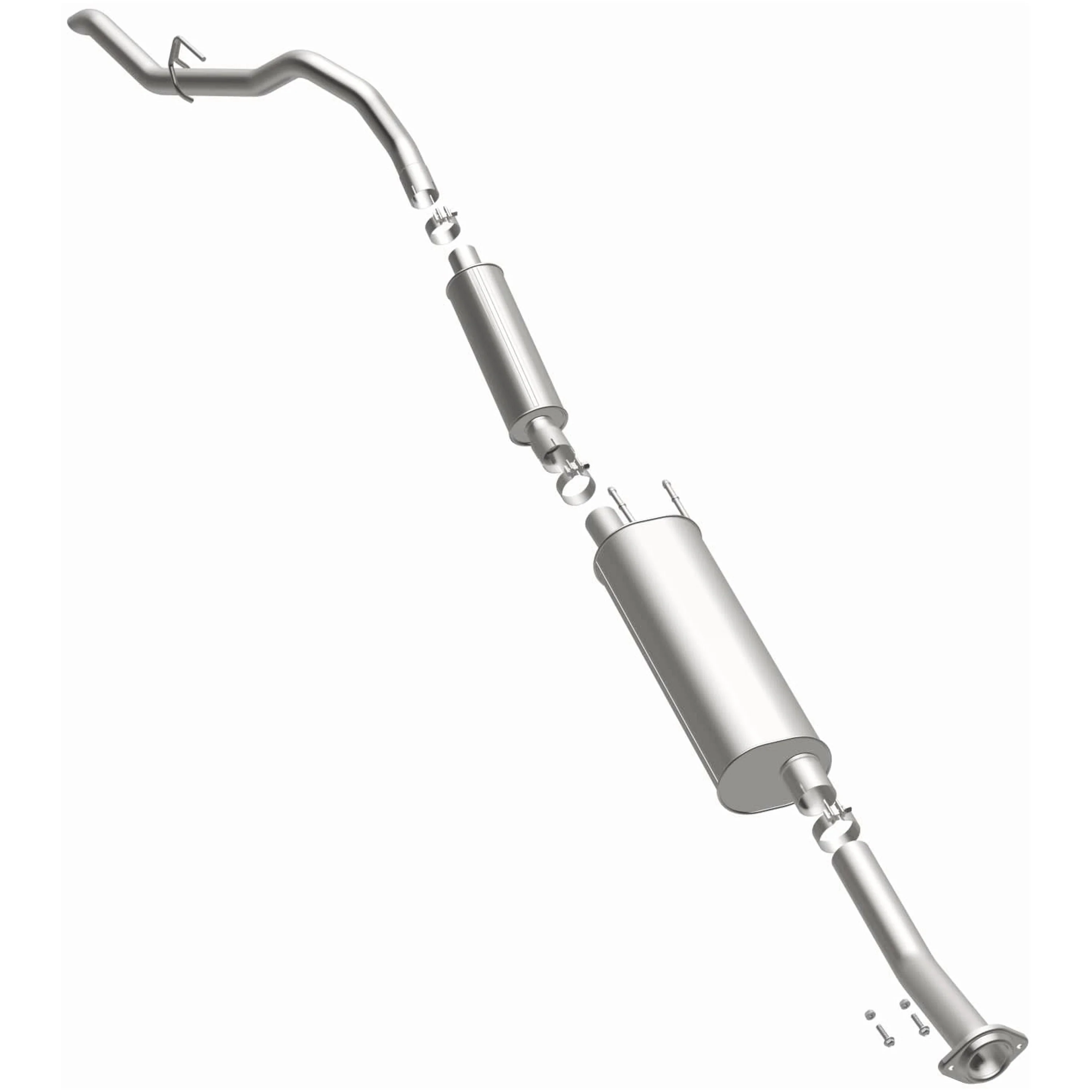 BRExhaust 2015-2019 Ford Transit-150 3.7L | 2015-2019 Ford Transit-250 3.7L Direct-Fit Exhaust System Kit 106-0782 - Image 2