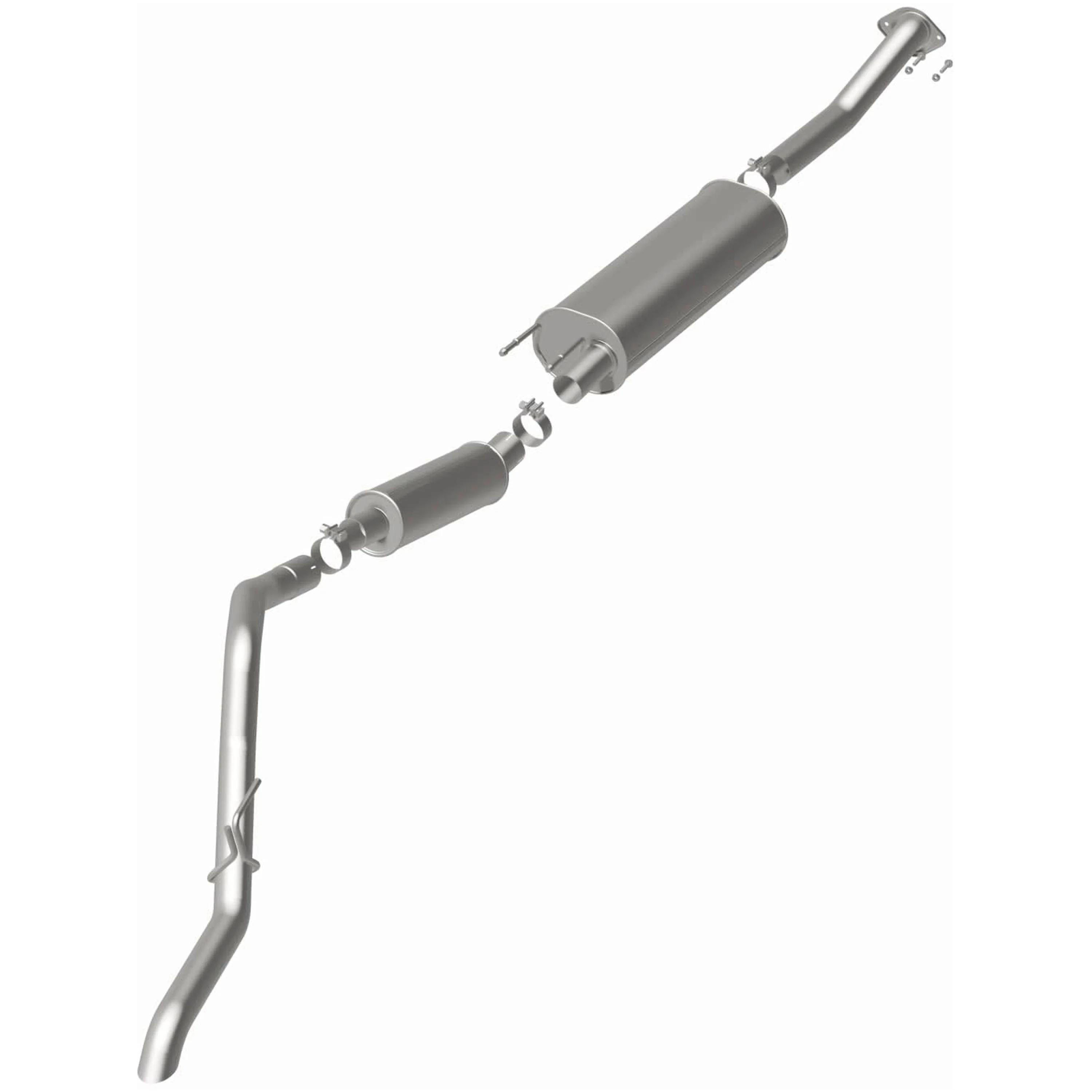 BRExhaust 2015-2019 Ford Transit-150 3.7L | 2015-2019 Ford Transit-250 3.7L Direct-Fit Exhaust System Kit 106-0782 - Image 3