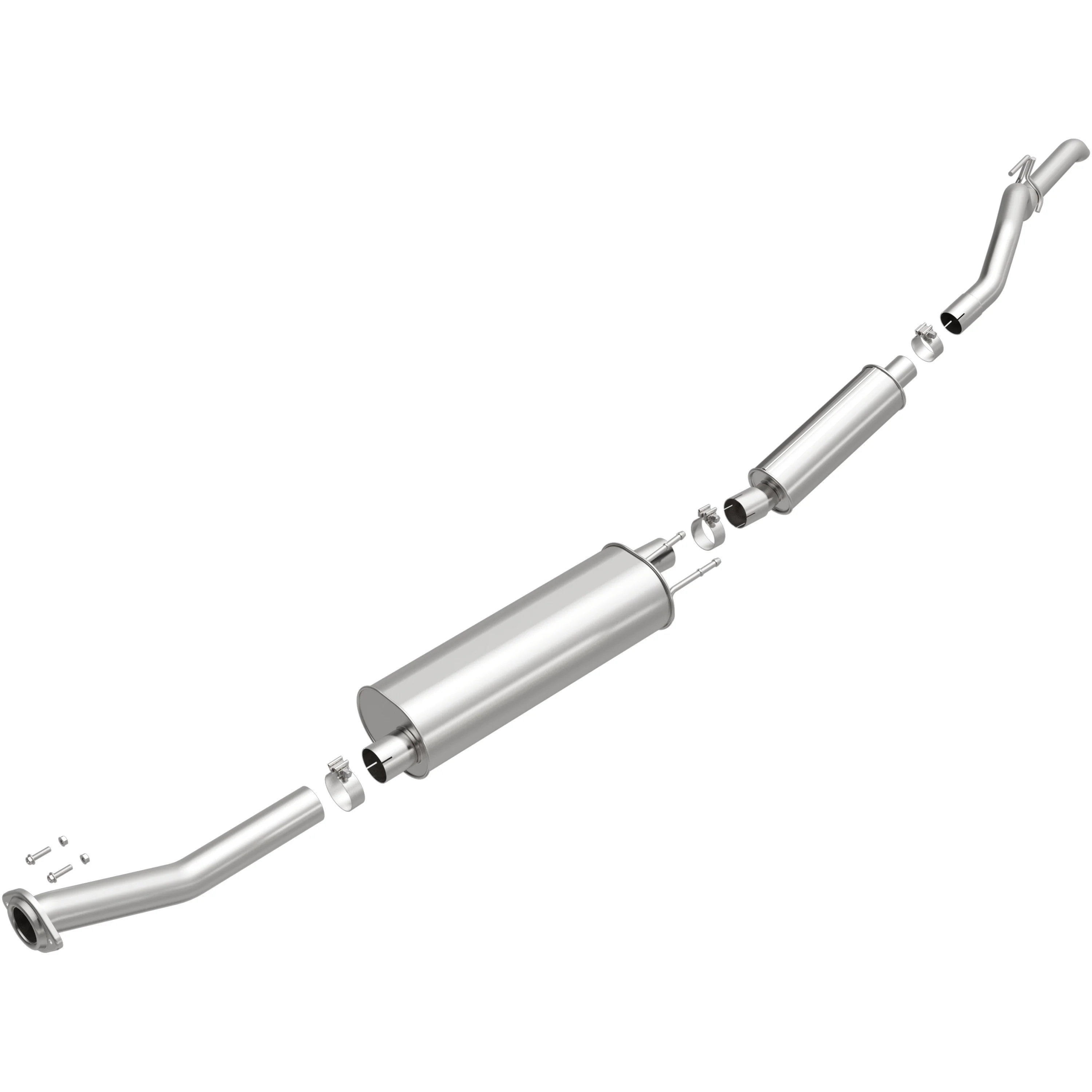 BRExhaust 2015-2019 Ford Transit-150 3.7L | 2015-2019 Ford Transit-250 3.7L Direct-Fit Exhaust System Kit 106-0782 - Image 4