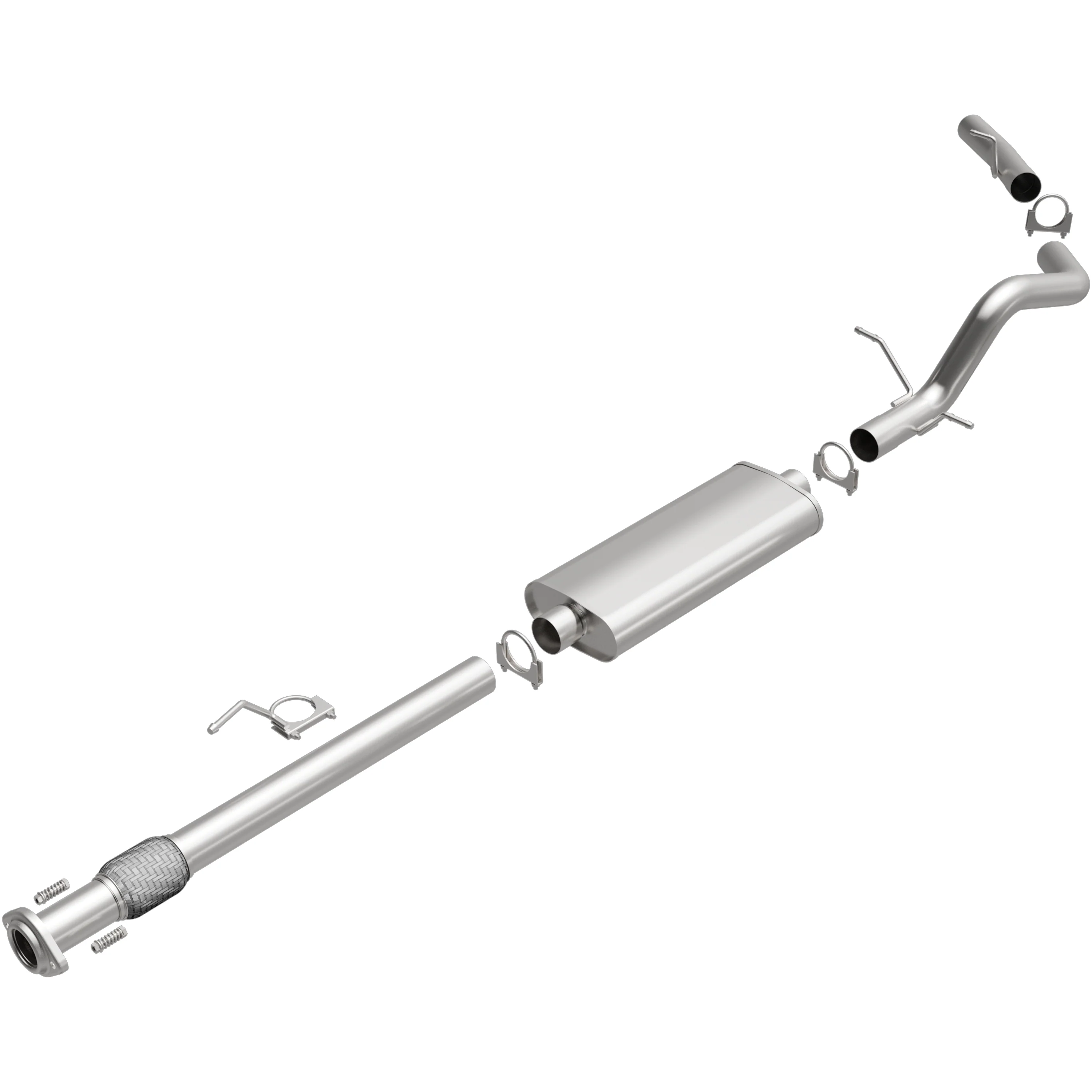 BRExhaust Direct-Fit Exhaust System Kit 106-0787 - Image 2