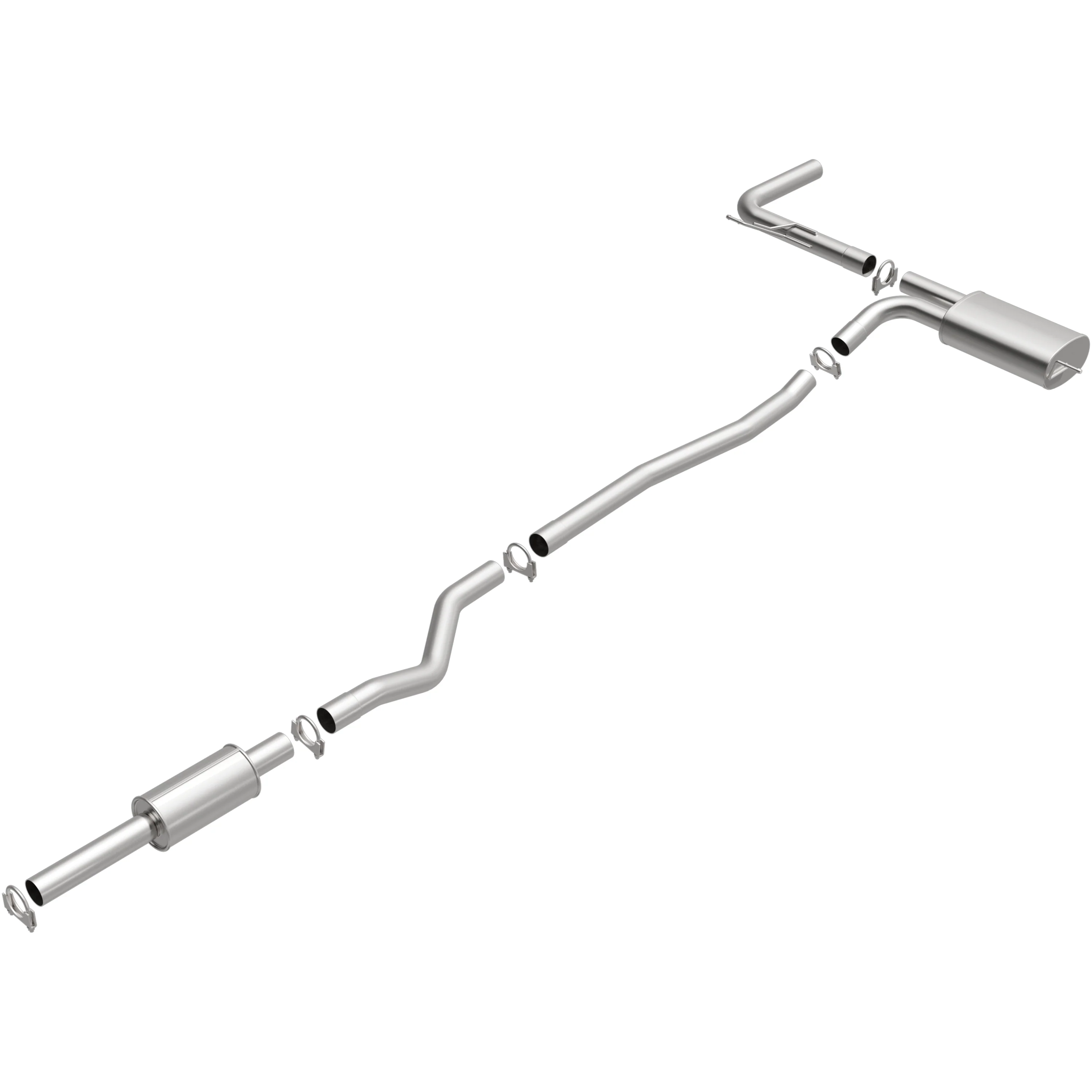 BRExhaust Direct-Fit Exhaust System Kit 106-0789 - Image 2