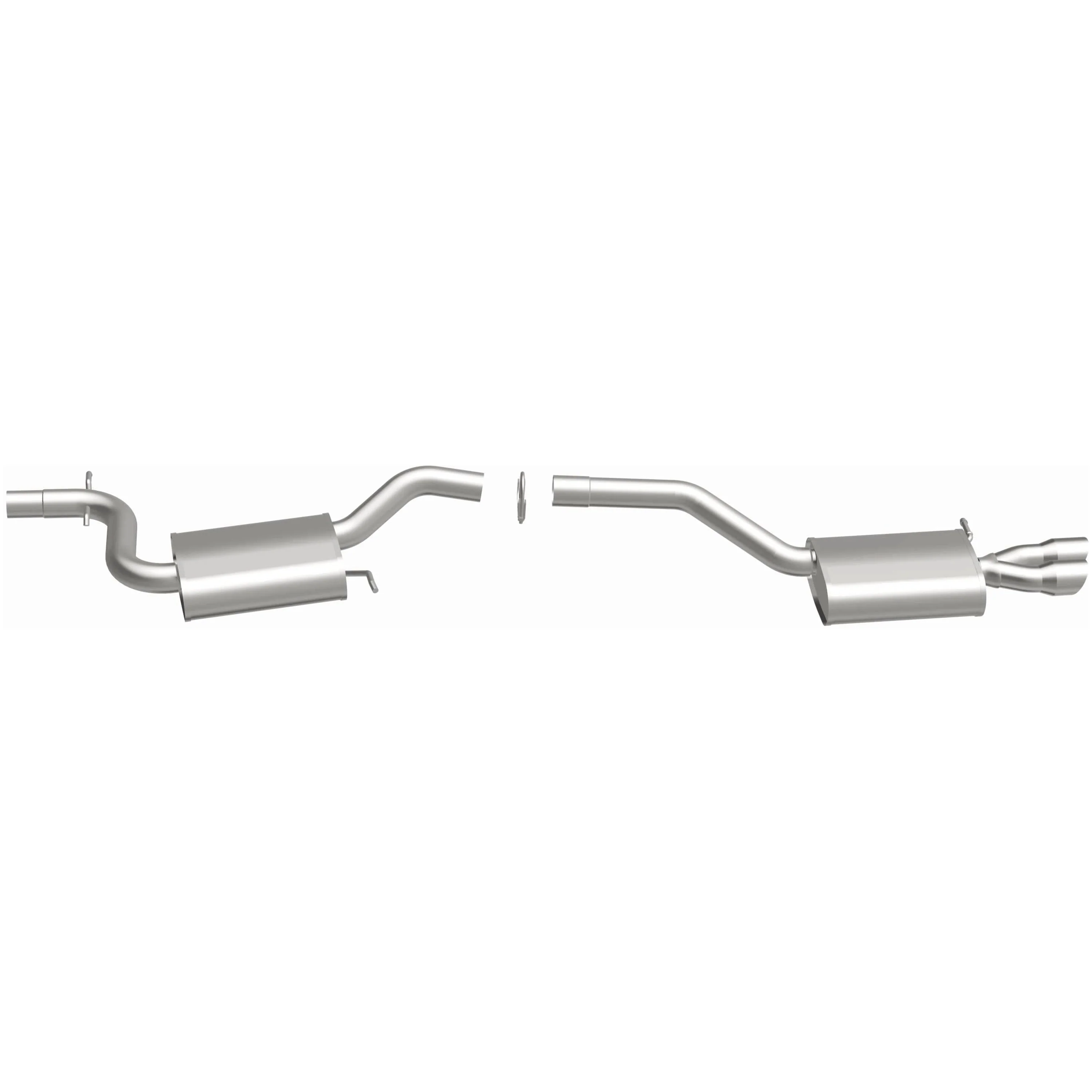 BRExhaust 2012-2018 Volkswagen Jetta 2.0L | 2014-2018 Volkswagen Jetta 1.8L Direct-Fit Exhaust System Kit 106-0791 - Image 5
