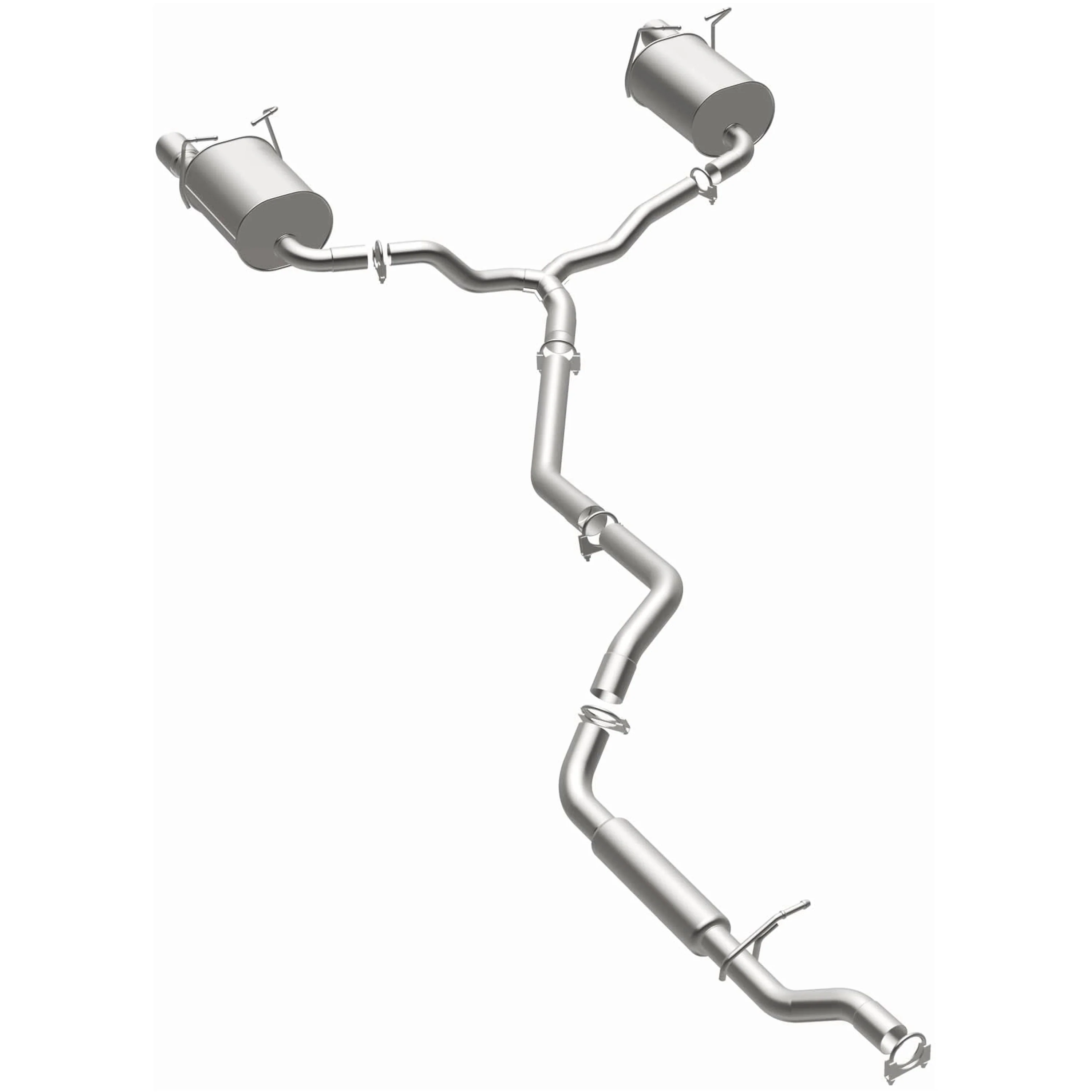 BRExhaust 2011-2017 Dodge Journey 3.6L Direct-Fit Exhaust System Kit 106-0793 - Image 2