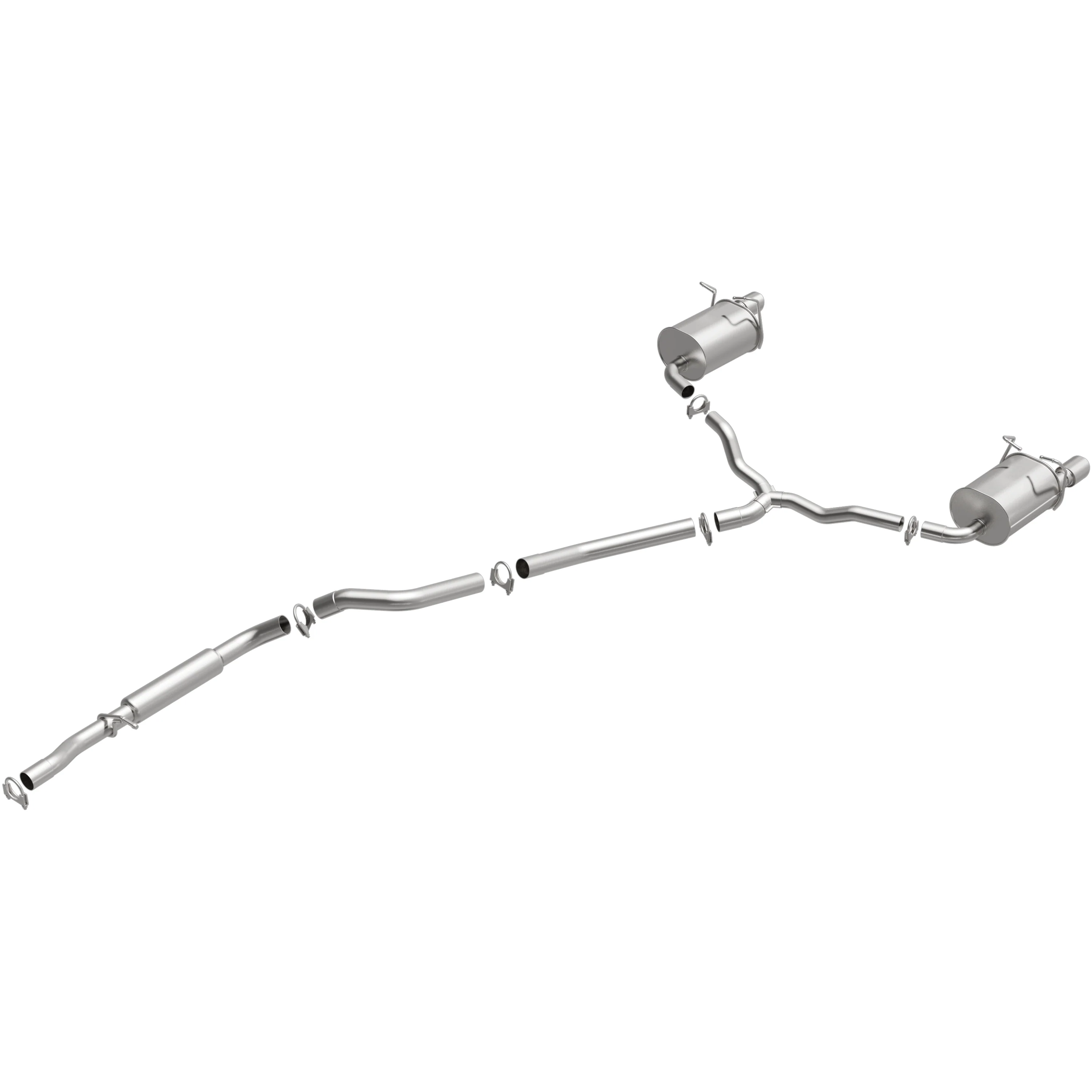 BRExhaust 2011-2017 Dodge Journey 3.6L Direct-Fit Exhaust System Kit 106-0793 - Image 4