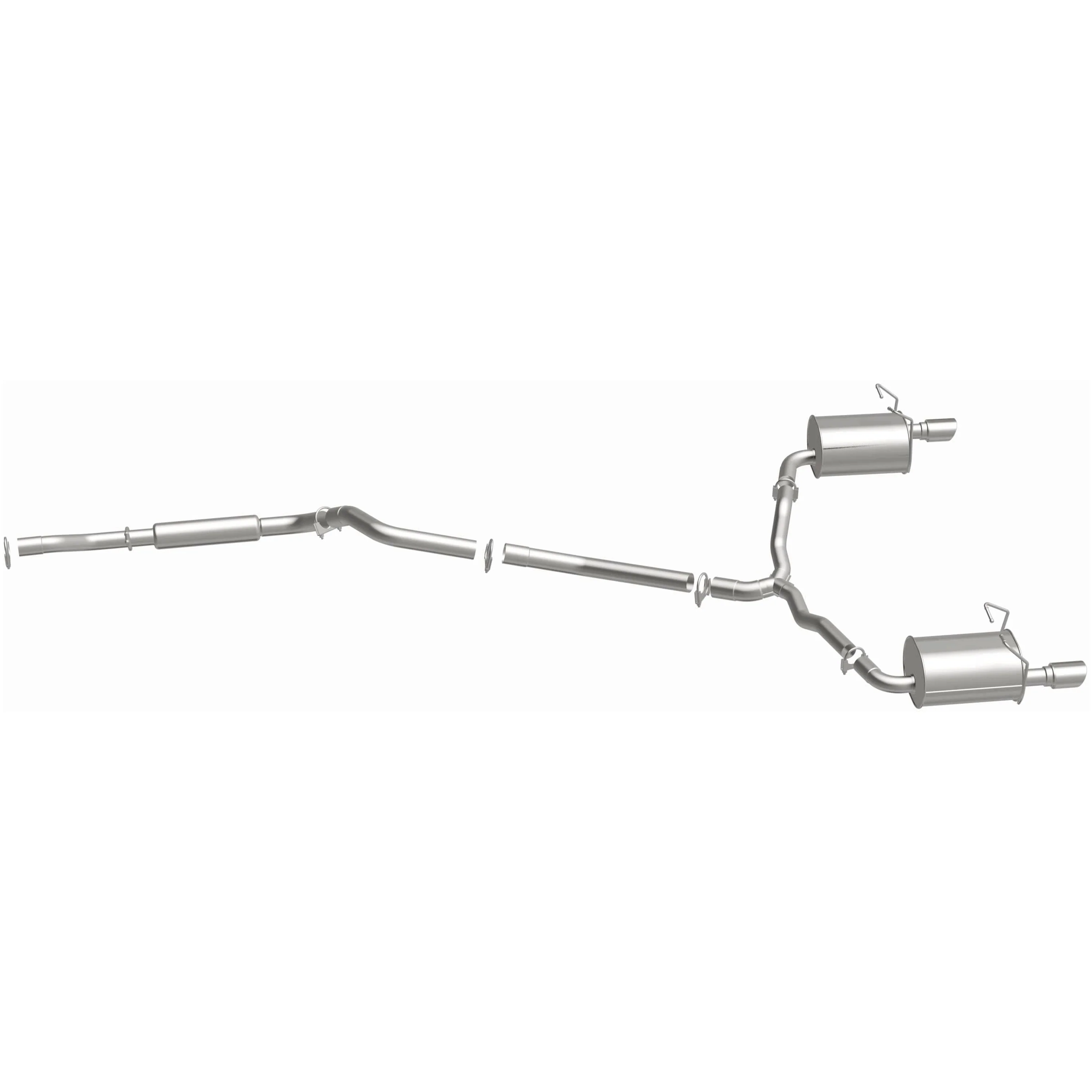 BRExhaust 2011-2017 Dodge Journey 3.6L Direct-Fit Exhaust System Kit 106-0793 - Image 5