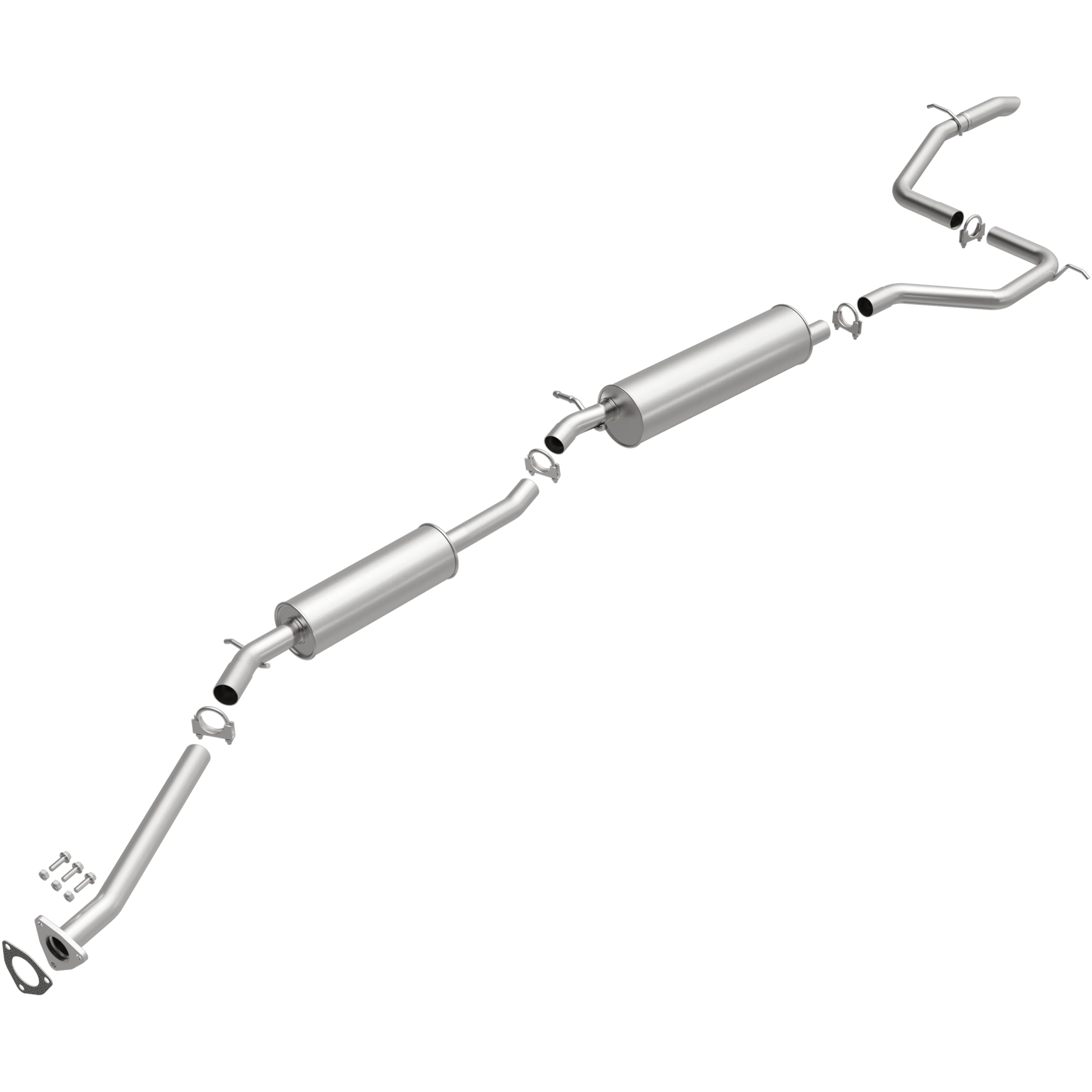 BRExhaust 2011-2013 Honda Odyssey 3.5L Direct-Fit Exhaust System Kit 106-0794 - Image 4