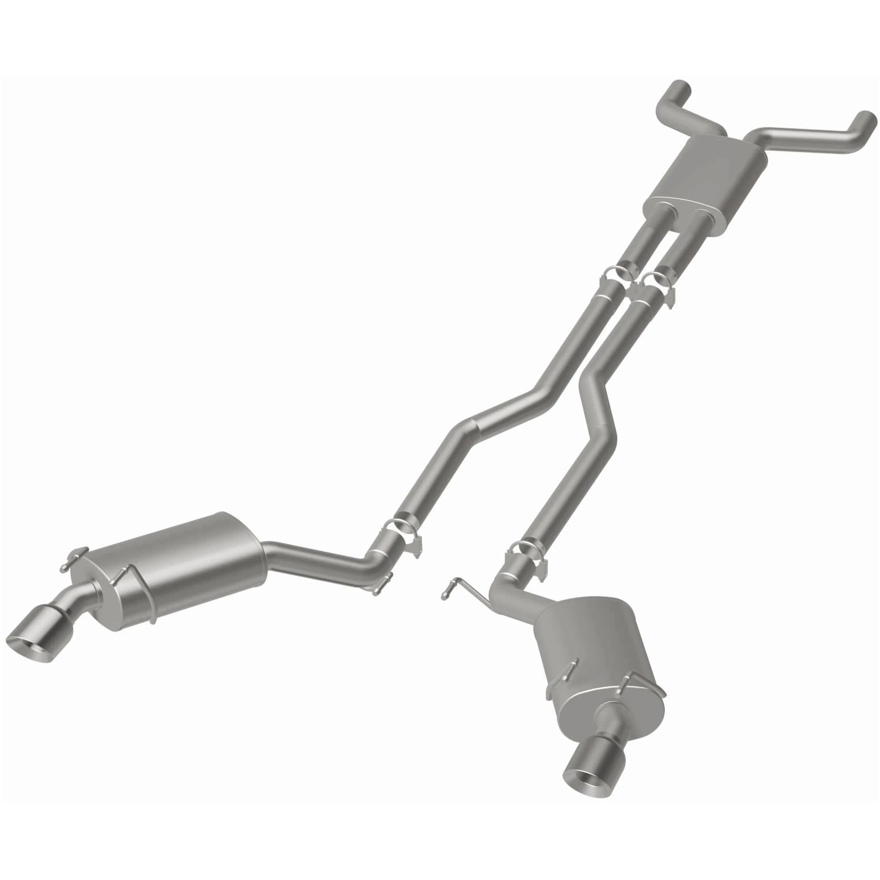 BRExhaust 2010-2015 Chevrolet Camaro 3.6L Direct-Fit Exhaust System Kit 106-0795 - Image 3