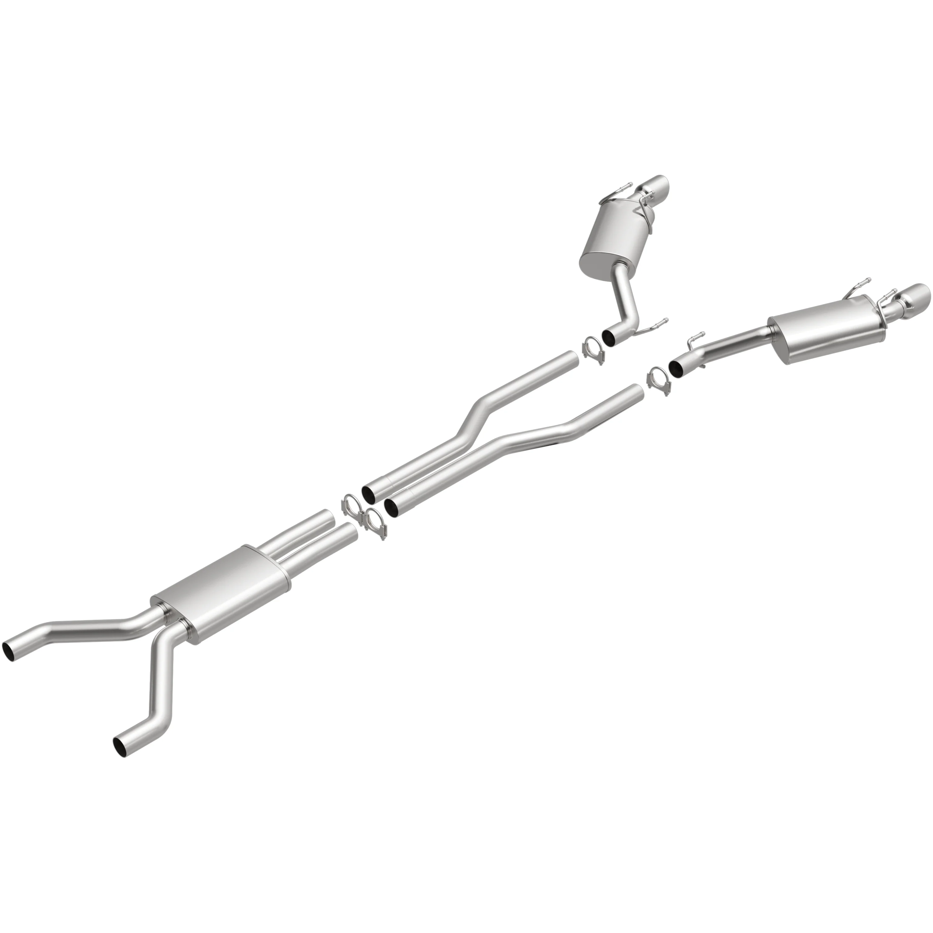 BRExhaust 2010-2015 Chevrolet Camaro 3.6L Direct-Fit Exhaust System Kit 106-0795 - Image 4