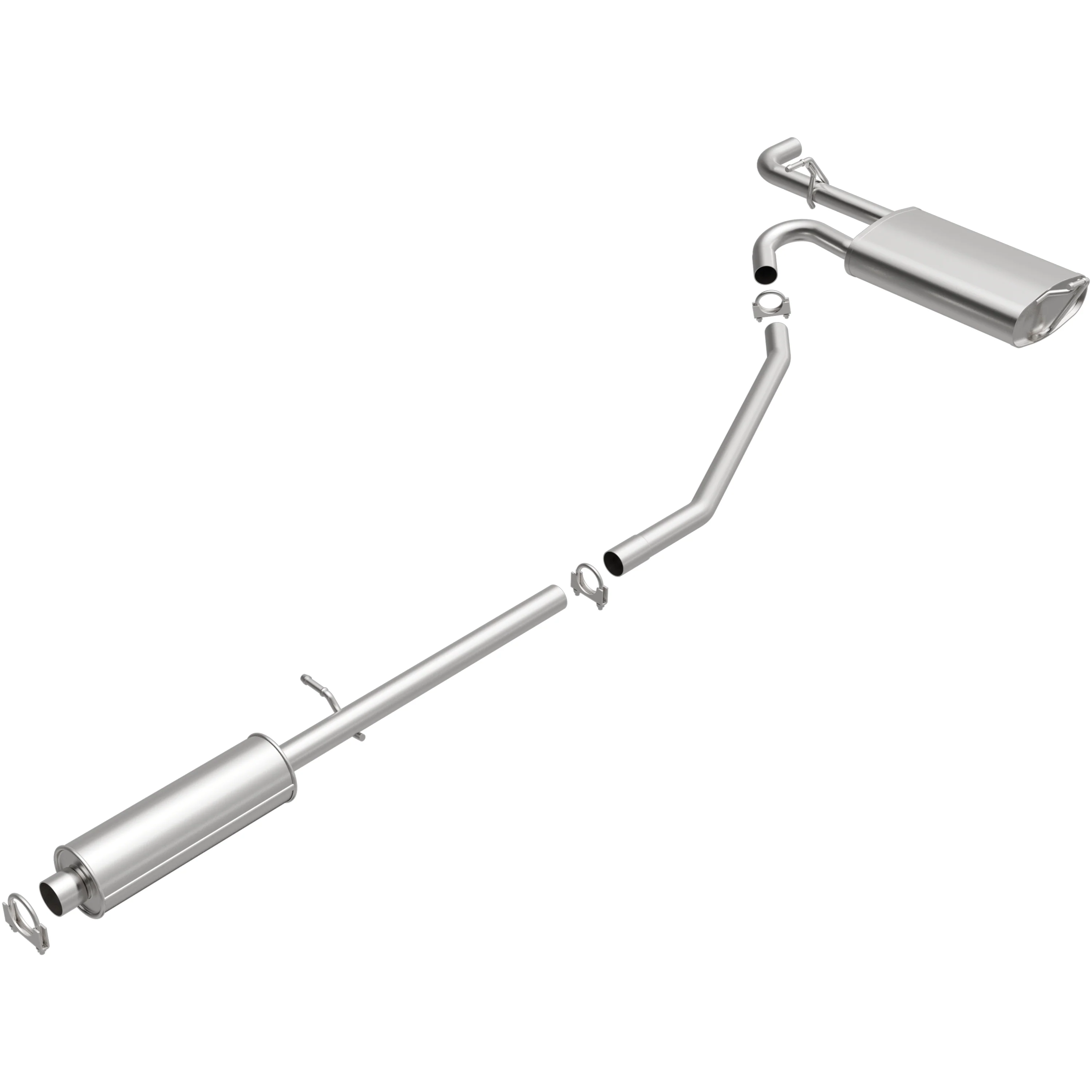 BRExhaust 2013-2018 Buick Encore 1.4L | 2015-2018 Chevrolet Trax 1.4L Direct-Fit Exhaust System Kit 106-0801 - Image 4