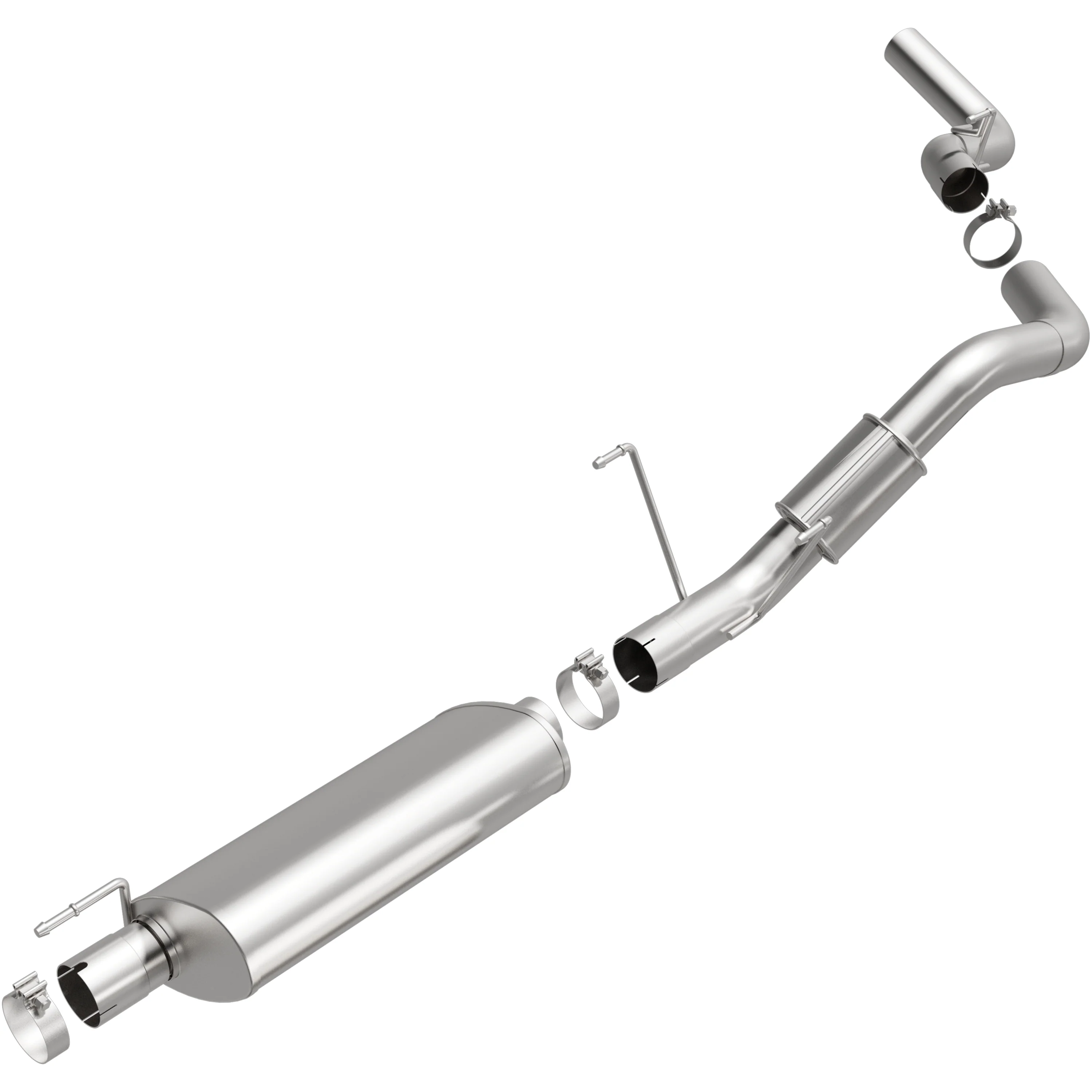 BRExhaust 2014-2023 Ram 2500 6.4L | 2014-2023 Ram 3500 6.4L Direct-Fit Exhaust System Kit 106-0803 - Image 2