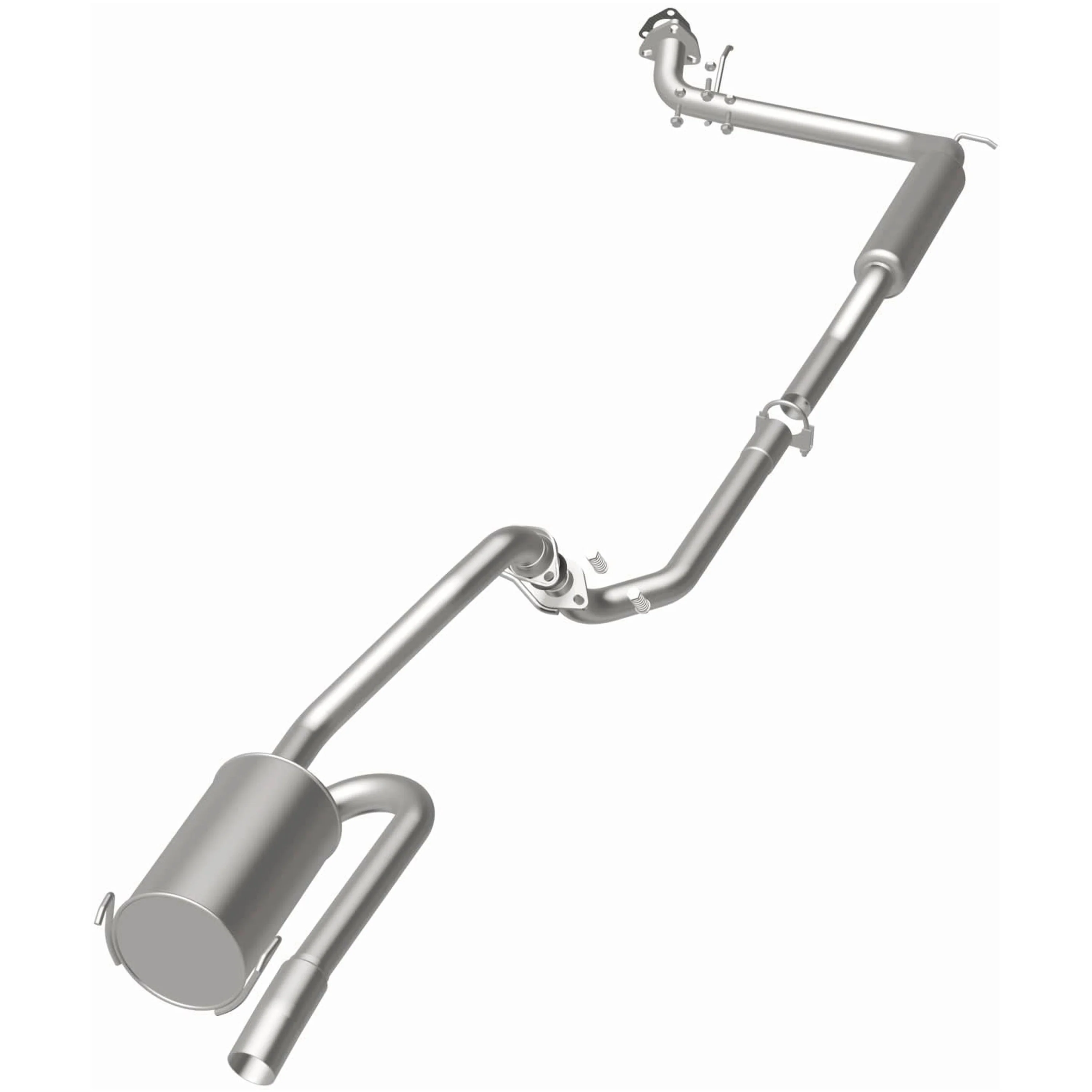 BRExhaust 2009-2013 Honda Fit 1.5L Direct-Fit Exhaust System Kit 106-0804 - Image 3