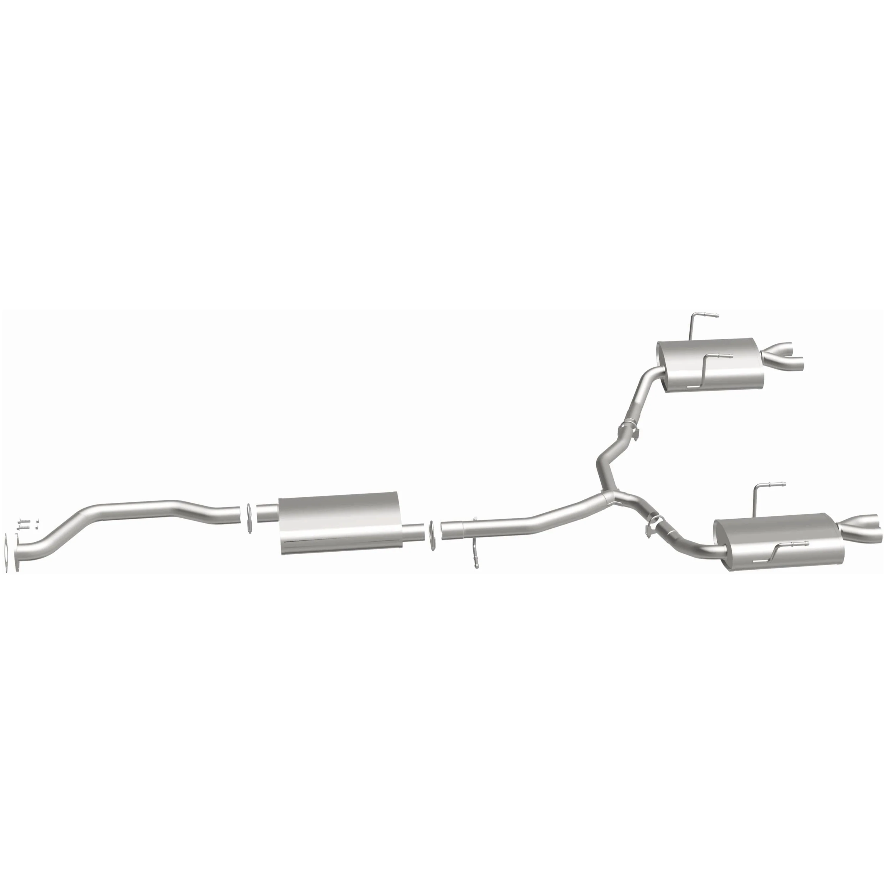 BRExhaust 2009-2012 GMC Acadia 3.6L Direct-Fit Exhaust System Kit 106-0806 - Image 5