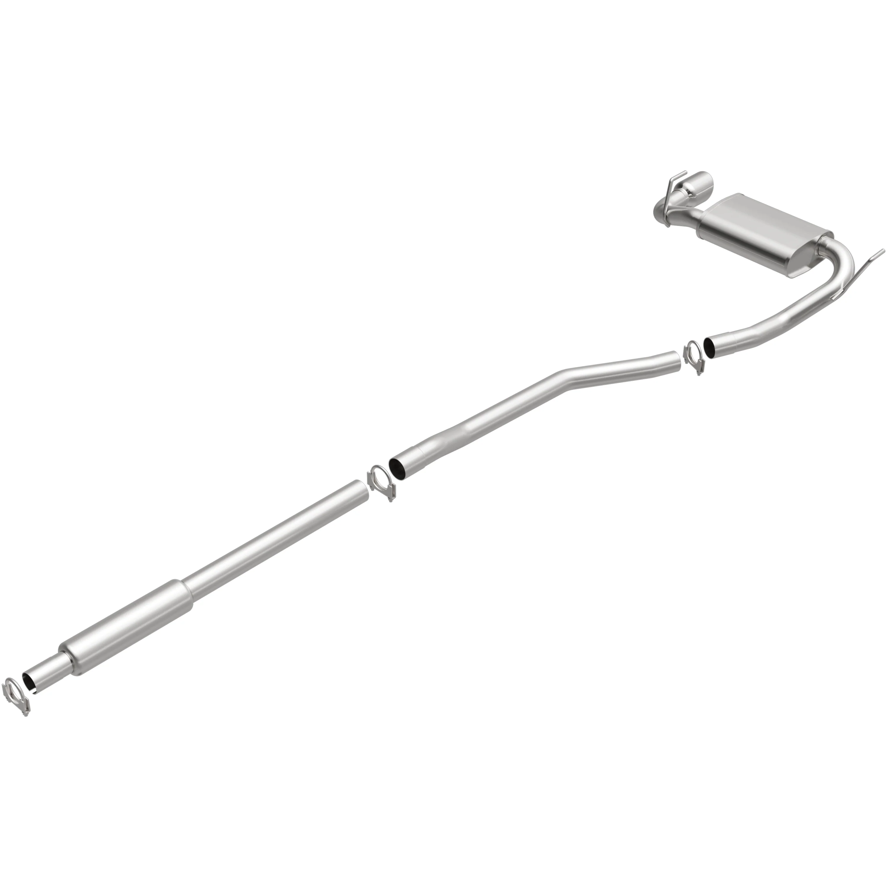 BRExhaust 2015-2018 Jeep Renegade Trailhawk 2.4L Direct-Fit Exhaust System Kit 106-0809 - Image 2