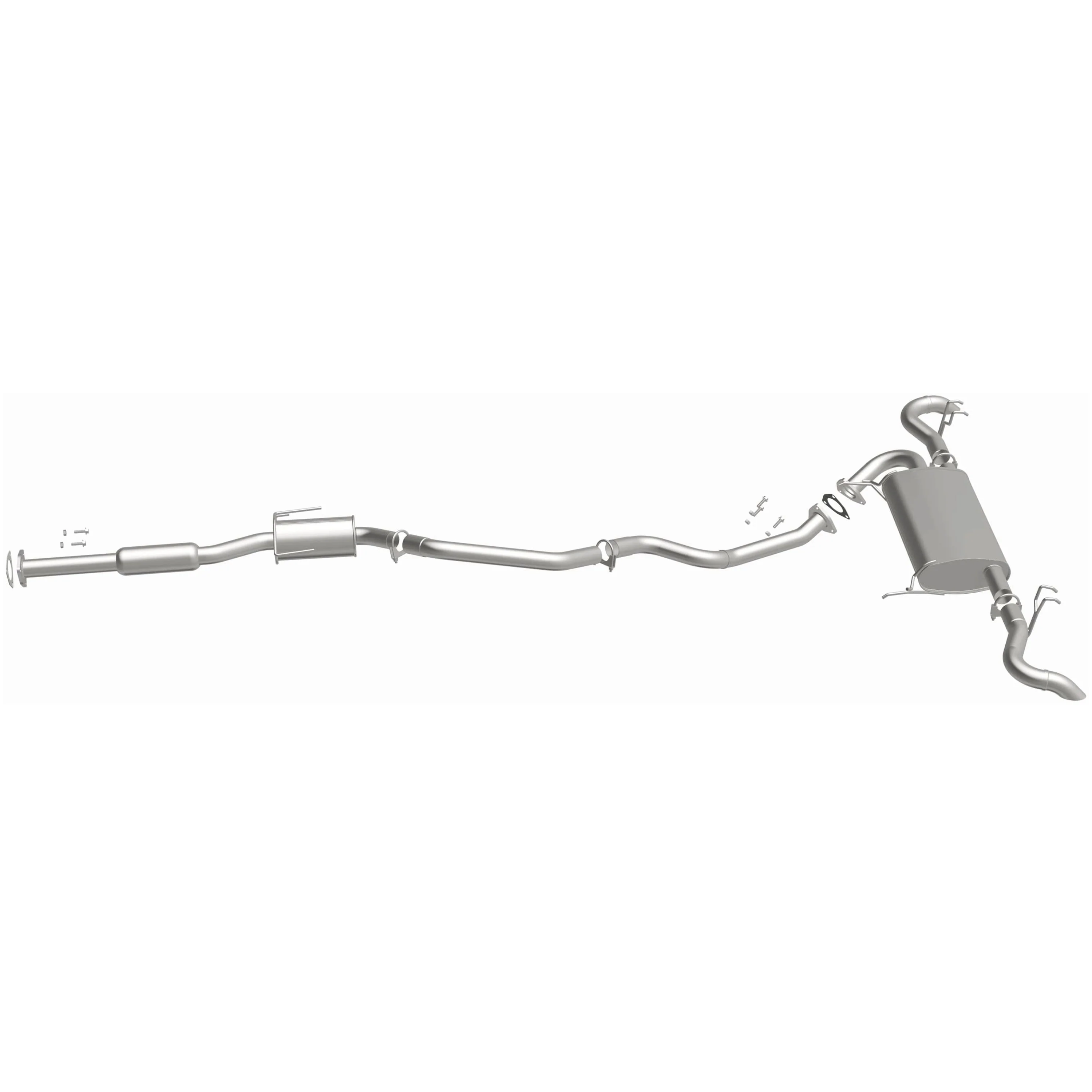 BRExhaust 2013-2018 Acura RDX 3.5L Direct-Fit Exhaust System Kit 106-0812 - Image 5