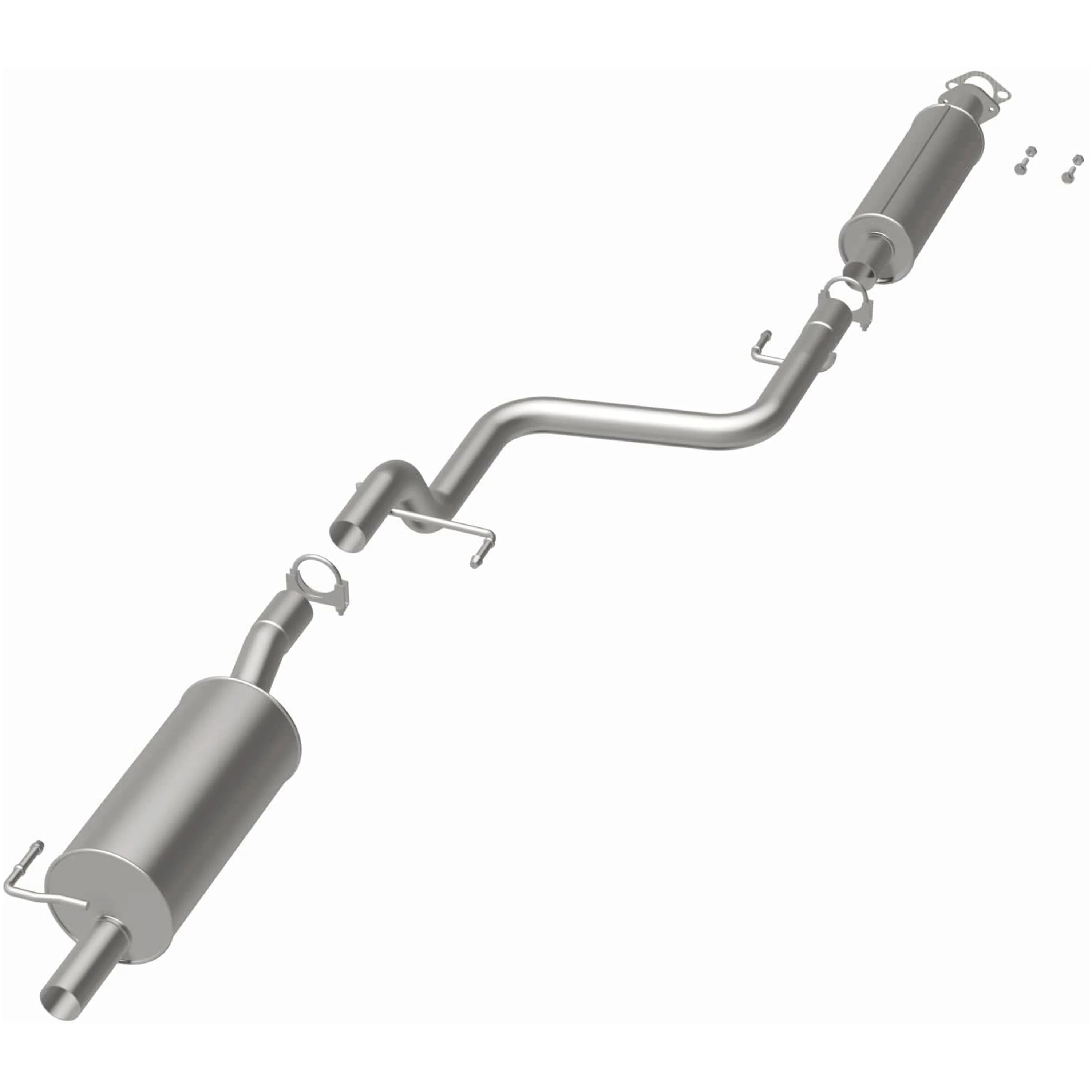 BRExhaust 2012-2016 Chevrolet Sonic 1.8L Direct-Fit Exhaust System Kit 106-0815 - Image 3