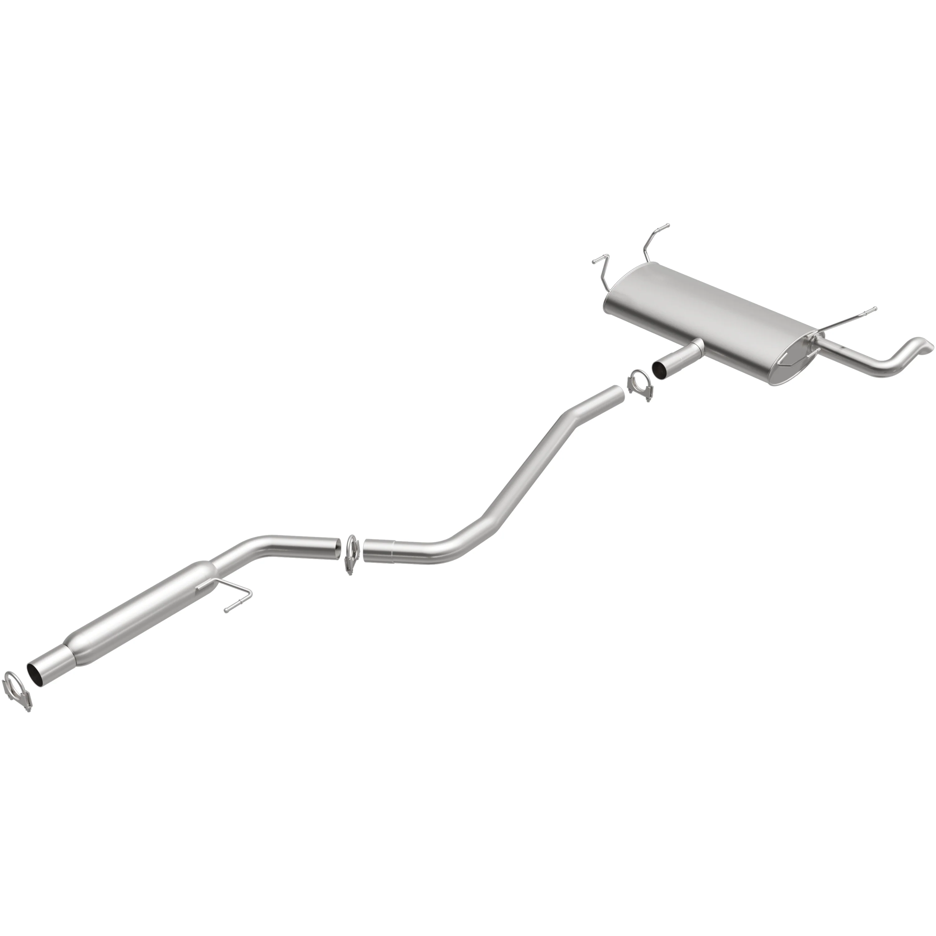 BRExhaust 2015-2017 Chrysler 200 2.4L Direct-Fit Exhaust System Kit 106-0817 - Image 4
