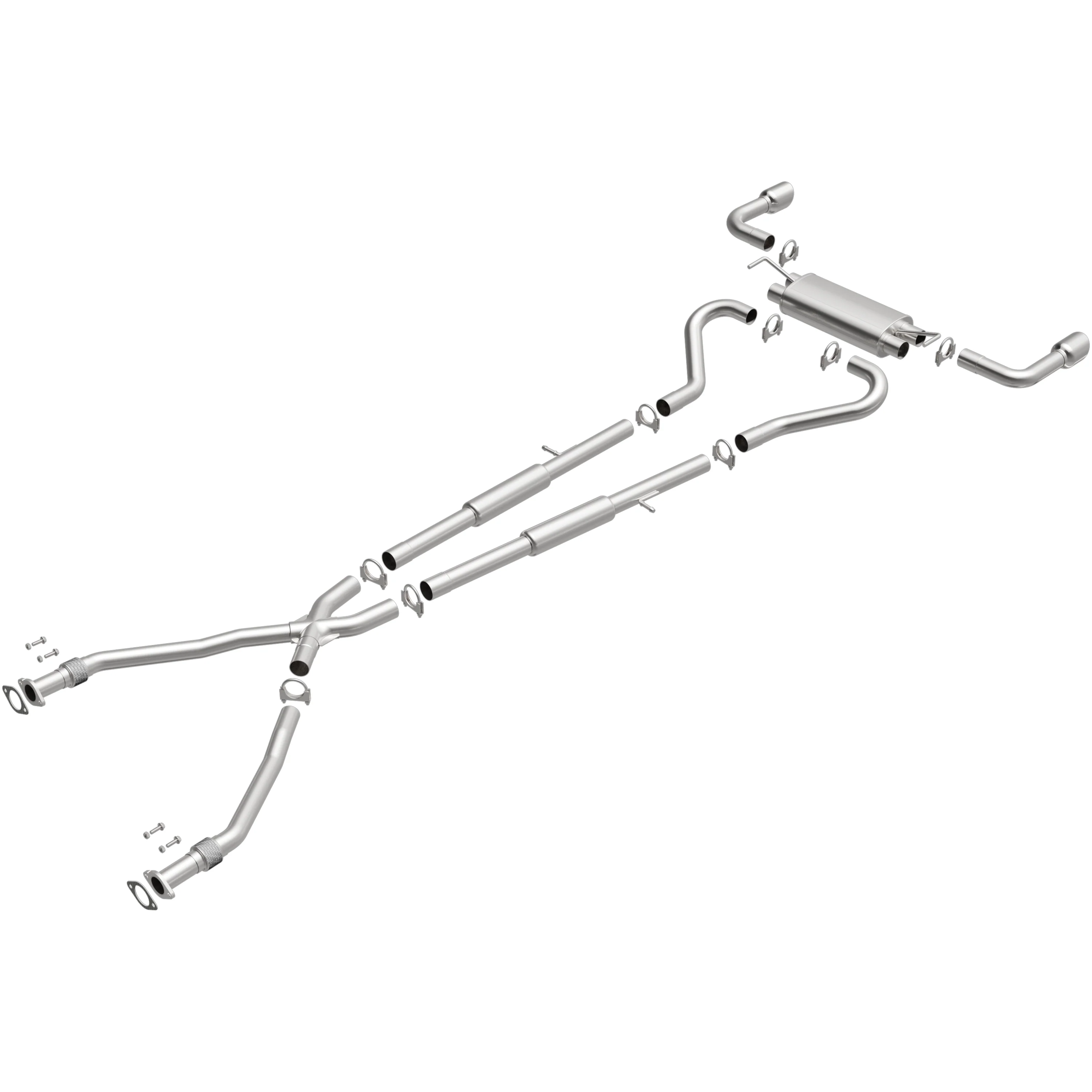 BRExhaust Direct-Fit Exhaust System Kit 106-0819 - Image 4