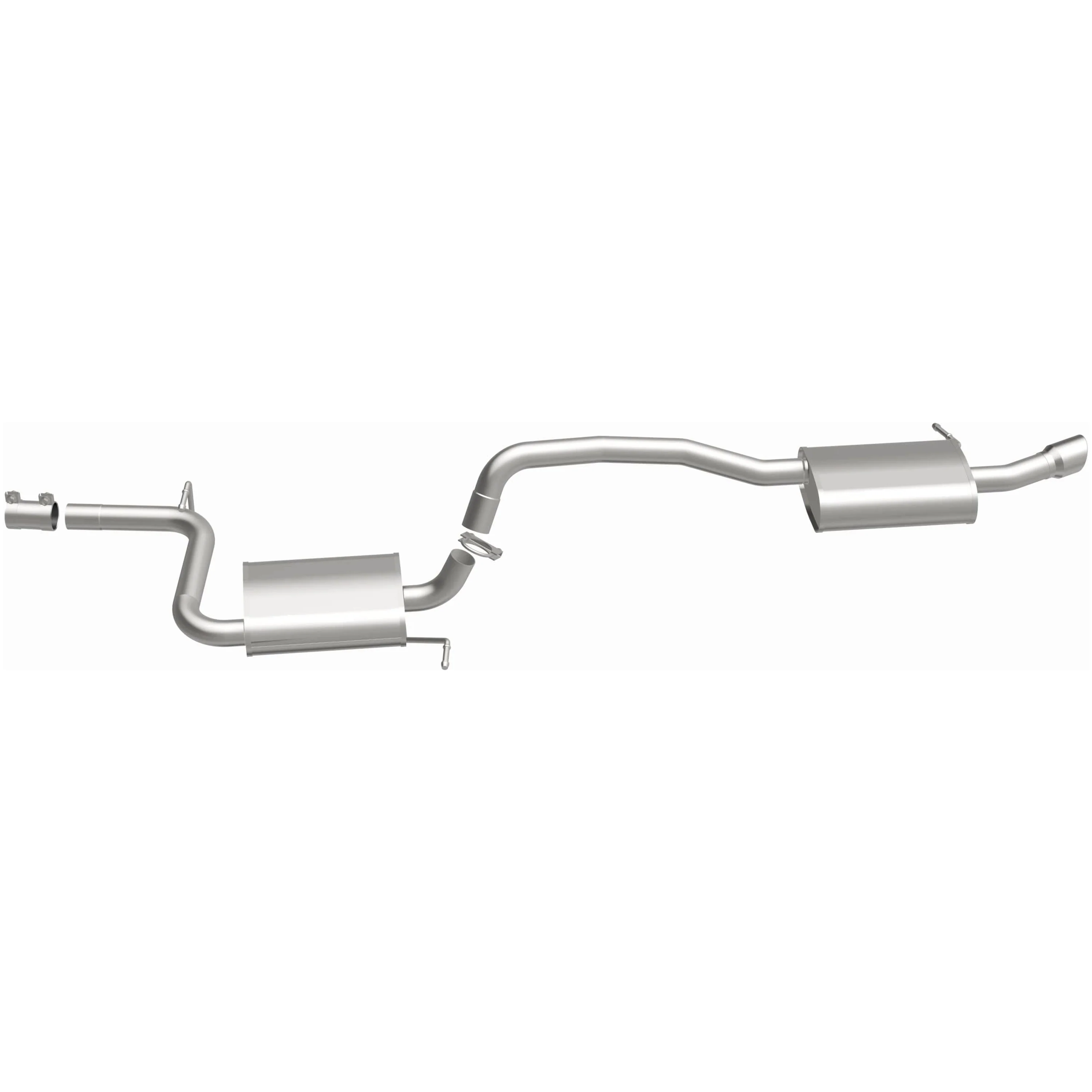 BRExhaust 2014-2017 Volkswagen Passat 1.8L Direct-Fit Exhaust System Kit 106-0820 - Image 5