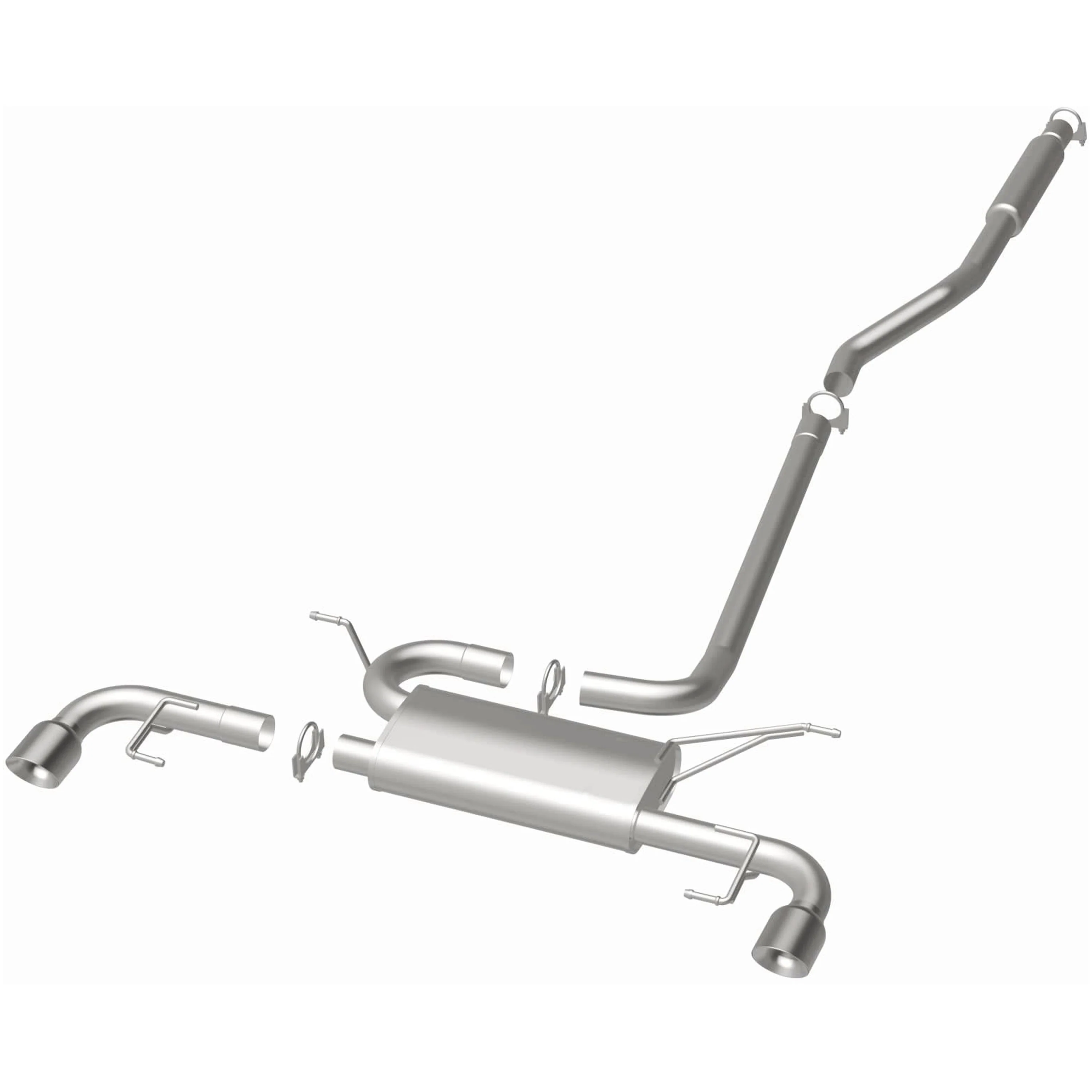 BRExhaust 2014-2017 Mazda 6 2.5L Direct-Fit Exhaust System Kit 106-0823 - Image 3
