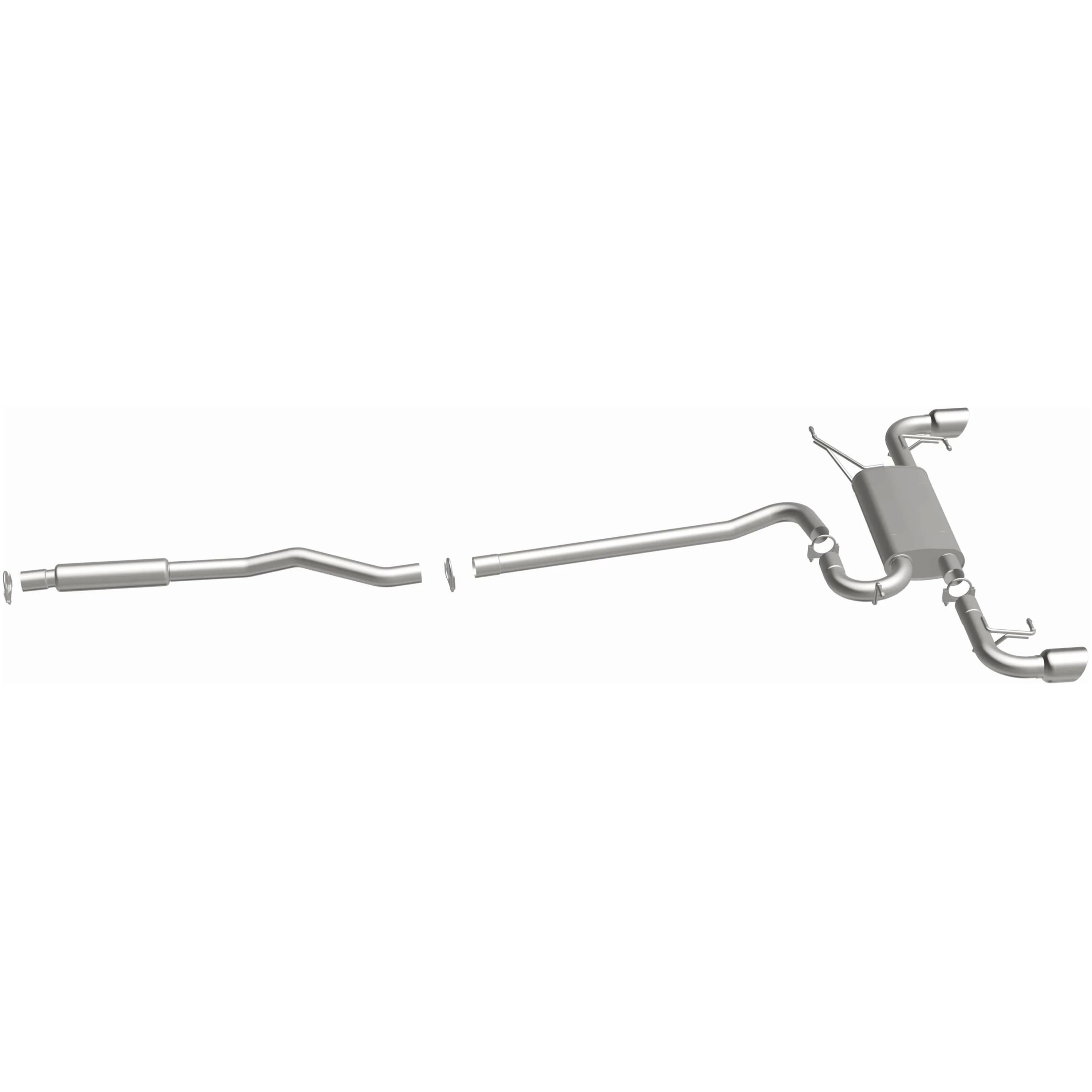 BRExhaust 2014-2017 Mazda 6 2.5L Direct-Fit Exhaust System Kit 106-0823 - Image 5