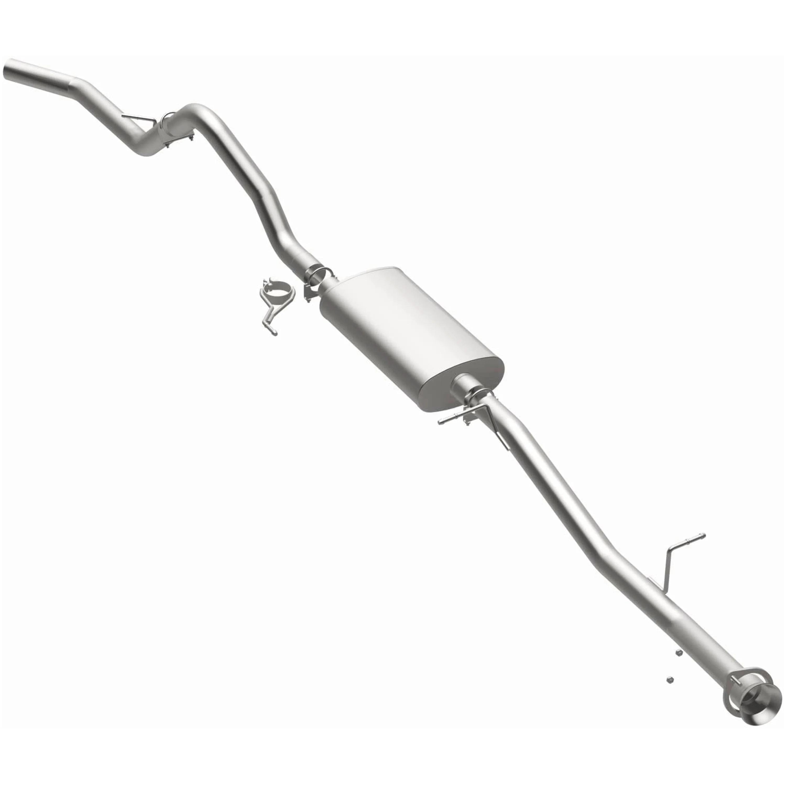 BRExhaust 2007-2010 Chevrolet Silverado 2500 HD 6.0L | 2007-2010 GMC Sierra 2500 HD 6.0L Direct-Fit Exhaust System Kit 106-0824 - Image 2