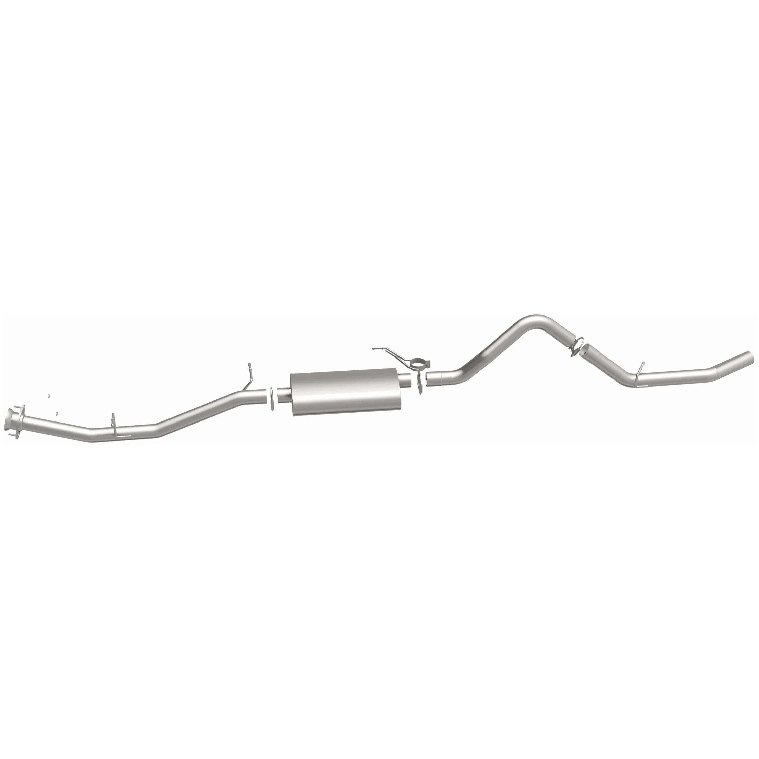 BRExhaust 2007-2010 Chevrolet Silverado 2500 HD 6.0L | 2007-2010 GMC Sierra 2500 HD 6.0L Direct-Fit Exhaust System Kit 106-0824 - Image 5