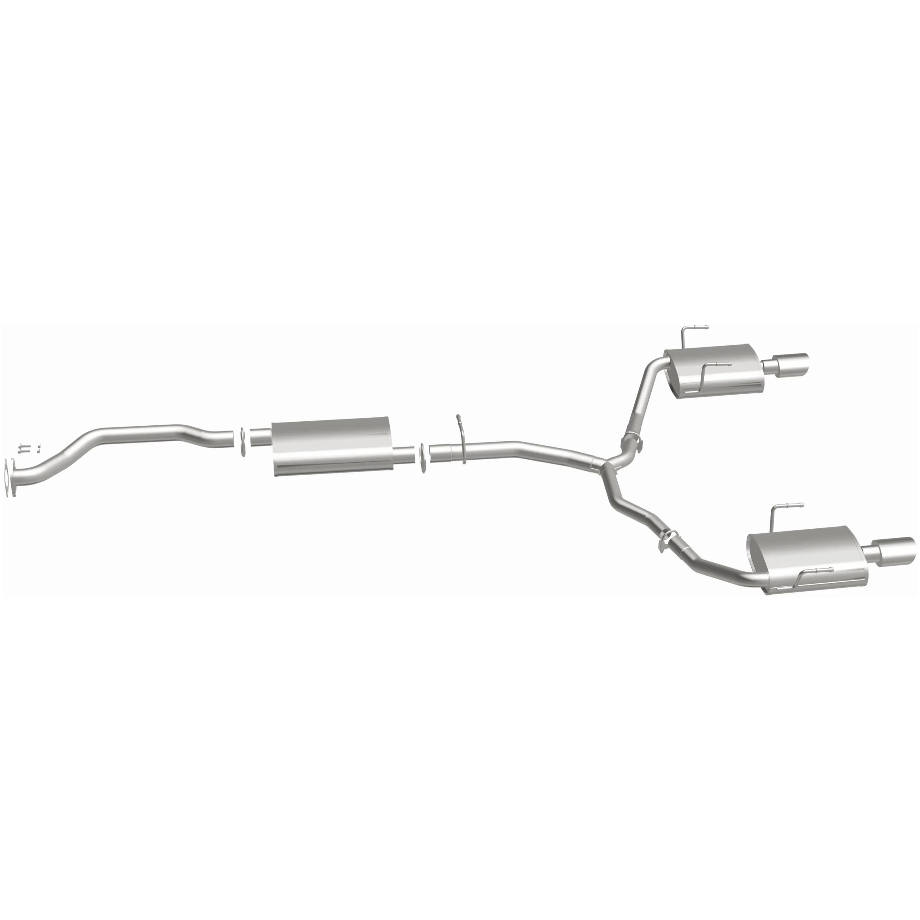 BRExhaust 2009-2012 Buick Enclave 3.6L Direct-Fit Exhaust System Kit 106-0829 - Image 5