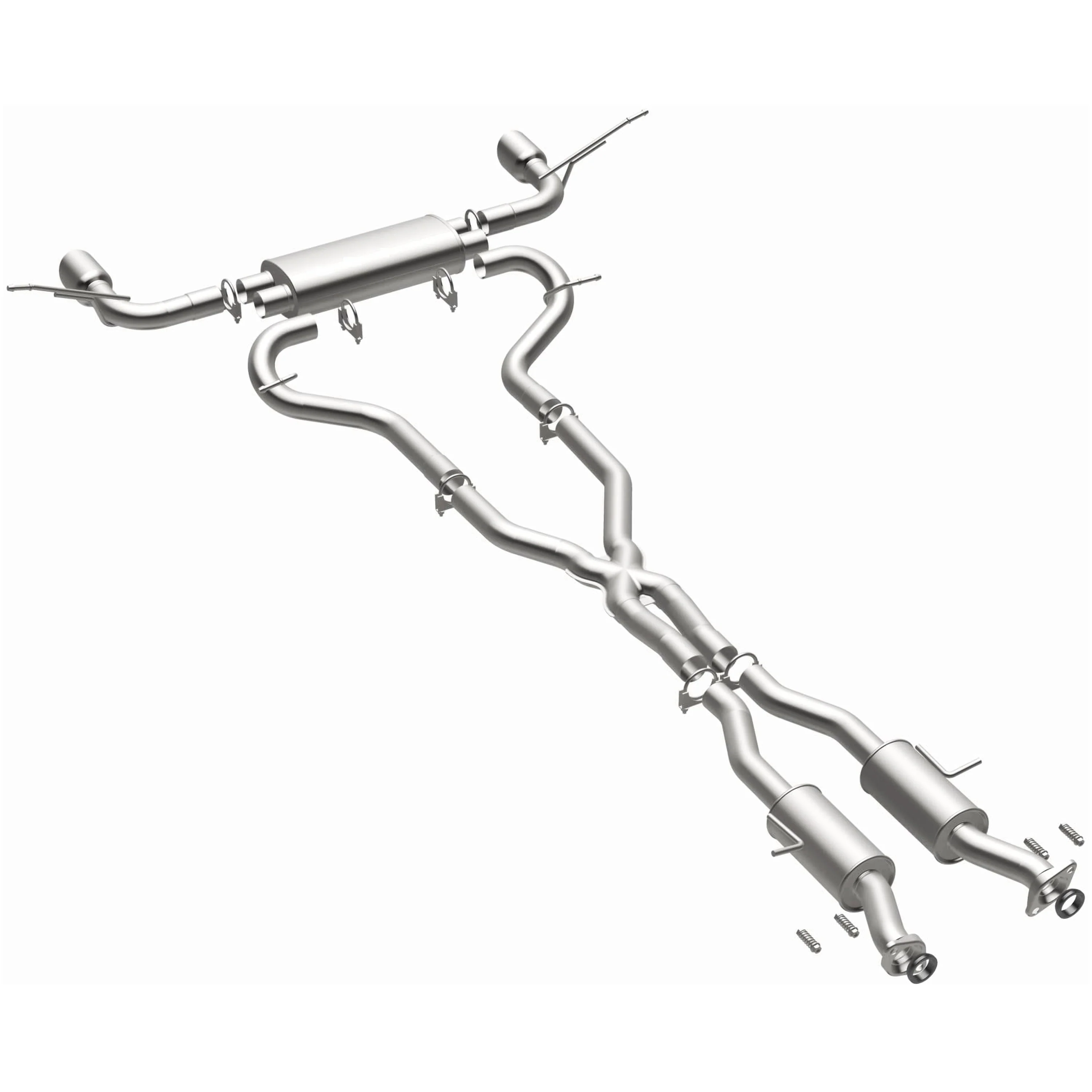 BRExhaust Direct-Fit Exhaust System Kit 106-0834 - Image 2