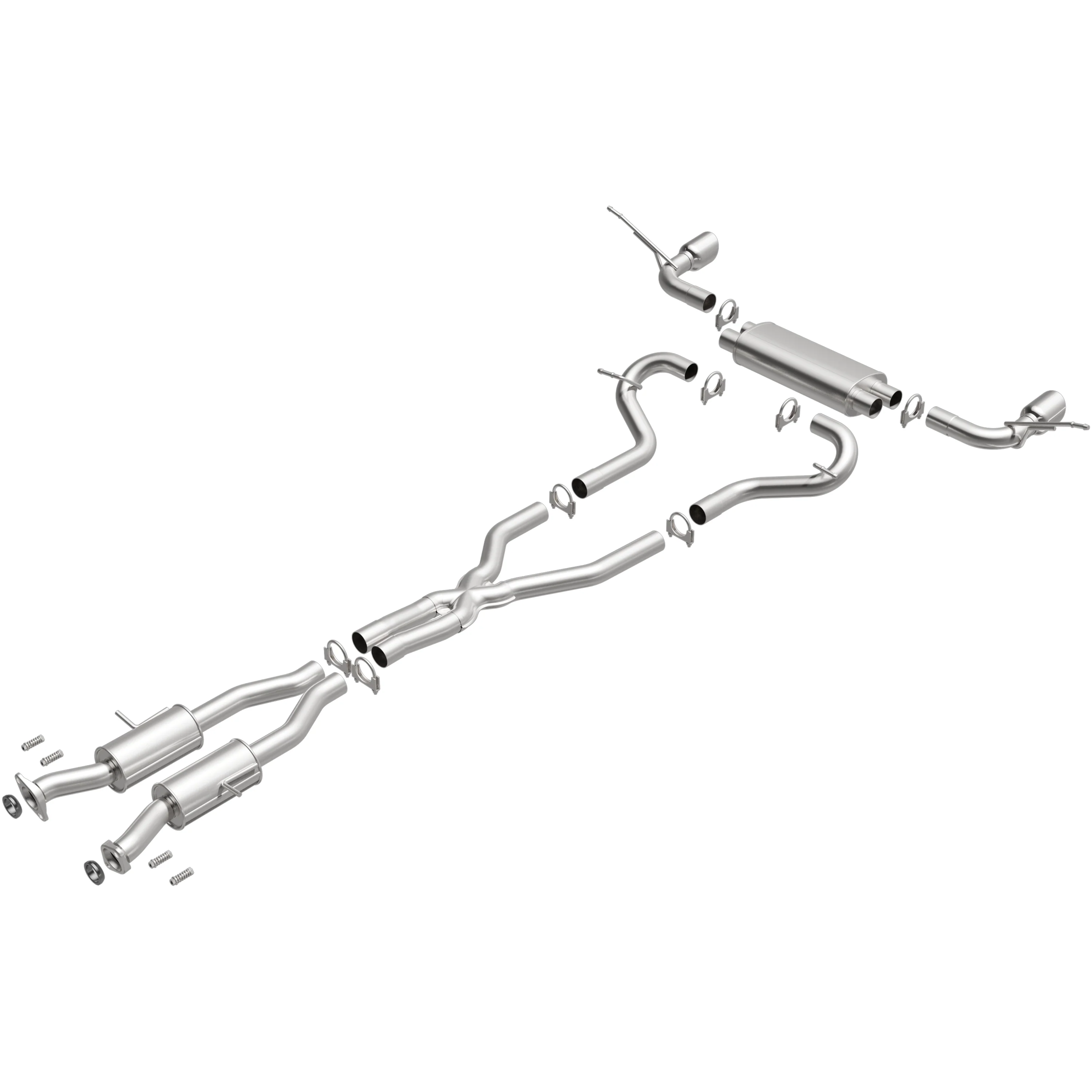 BRExhaust Direct-Fit Exhaust System Kit 106-0834 - Image 4