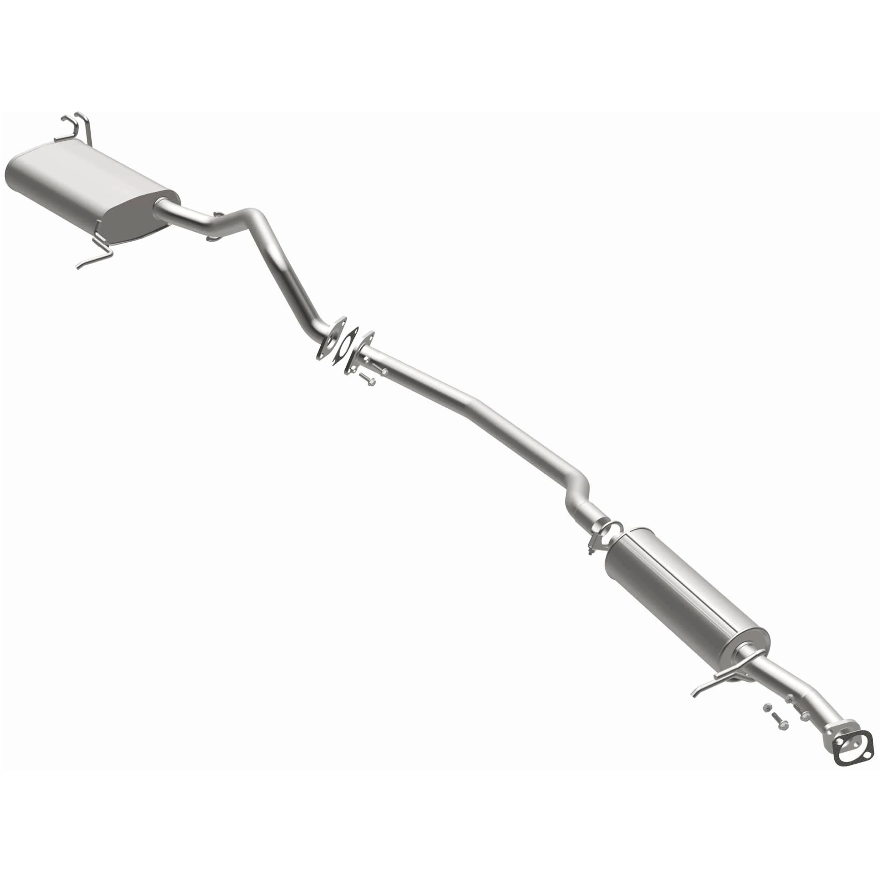BRExhaust 2011-2013 Kia Sorento 2.4L Direct-Fit Exhaust System Kit 106-0836 - Image 2