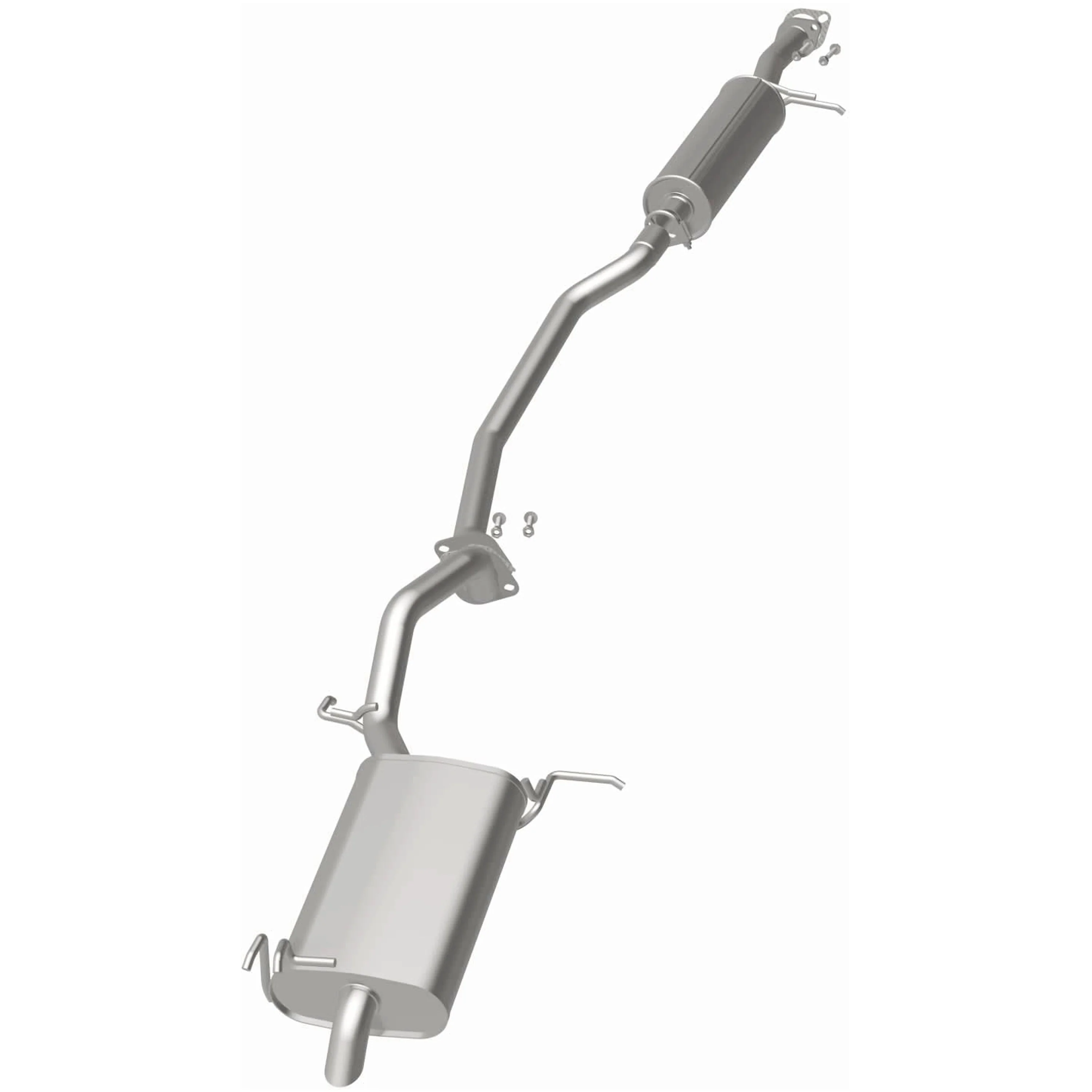 BRExhaust 2011-2013 Kia Sorento 2.4L Direct-Fit Exhaust System Kit 106-0836 - Image 3