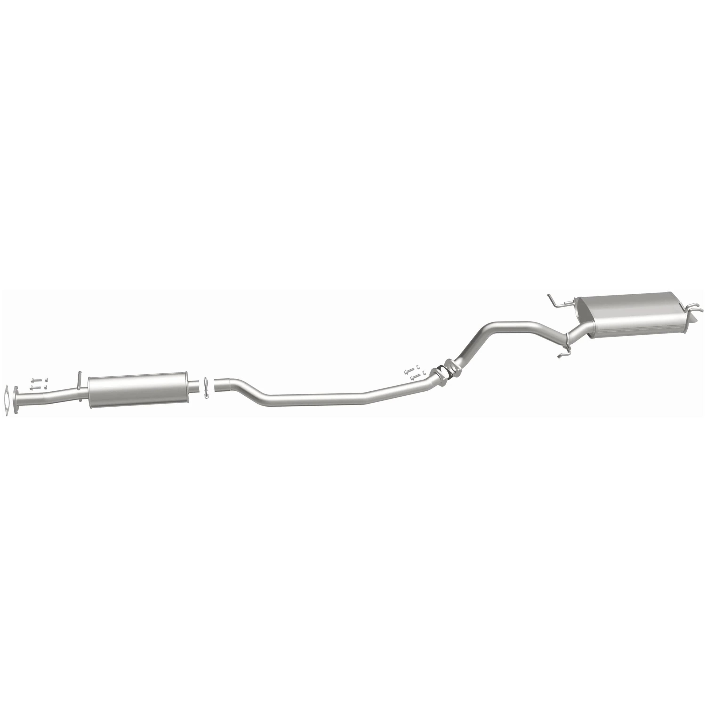 BRExhaust 2011-2013 Kia Sorento 2.4L Direct-Fit Exhaust System Kit 106-0836 - Image 5