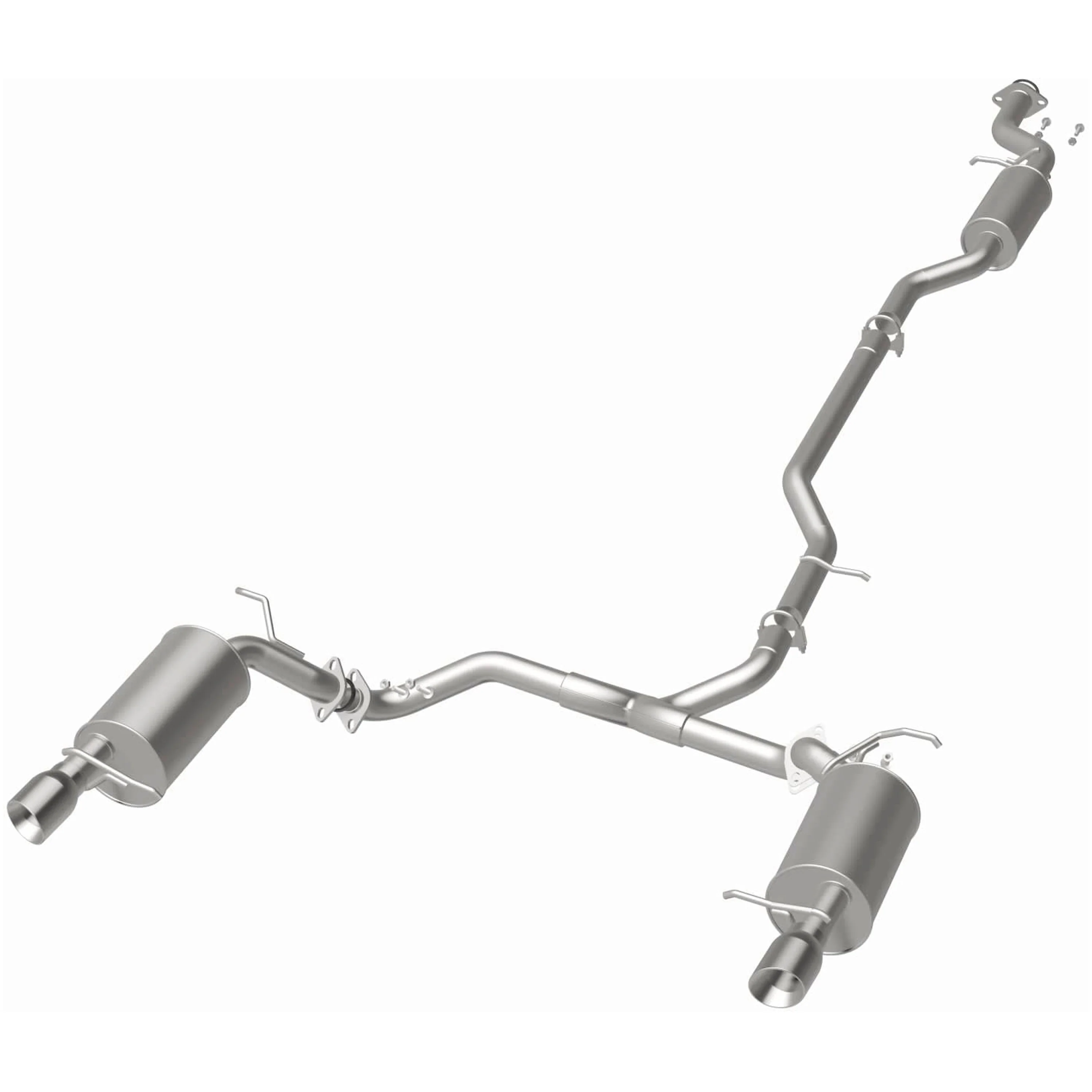 BRExhaust 2007 Mazda CX-9 3.5L | 2008-2015 Mazda CX-9 3.7L Direct-Fit Exhaust System Kit 106-0837 - Image 3